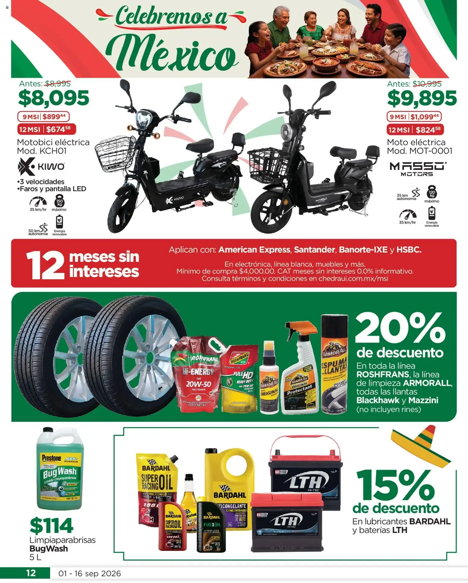 Catálogo de Chedraui Celebremos a México (01/09/2026 - 16/09/2026) - catálogo en línea 1 de septiembre al 16 de septiembre 2026 - Pagina 12