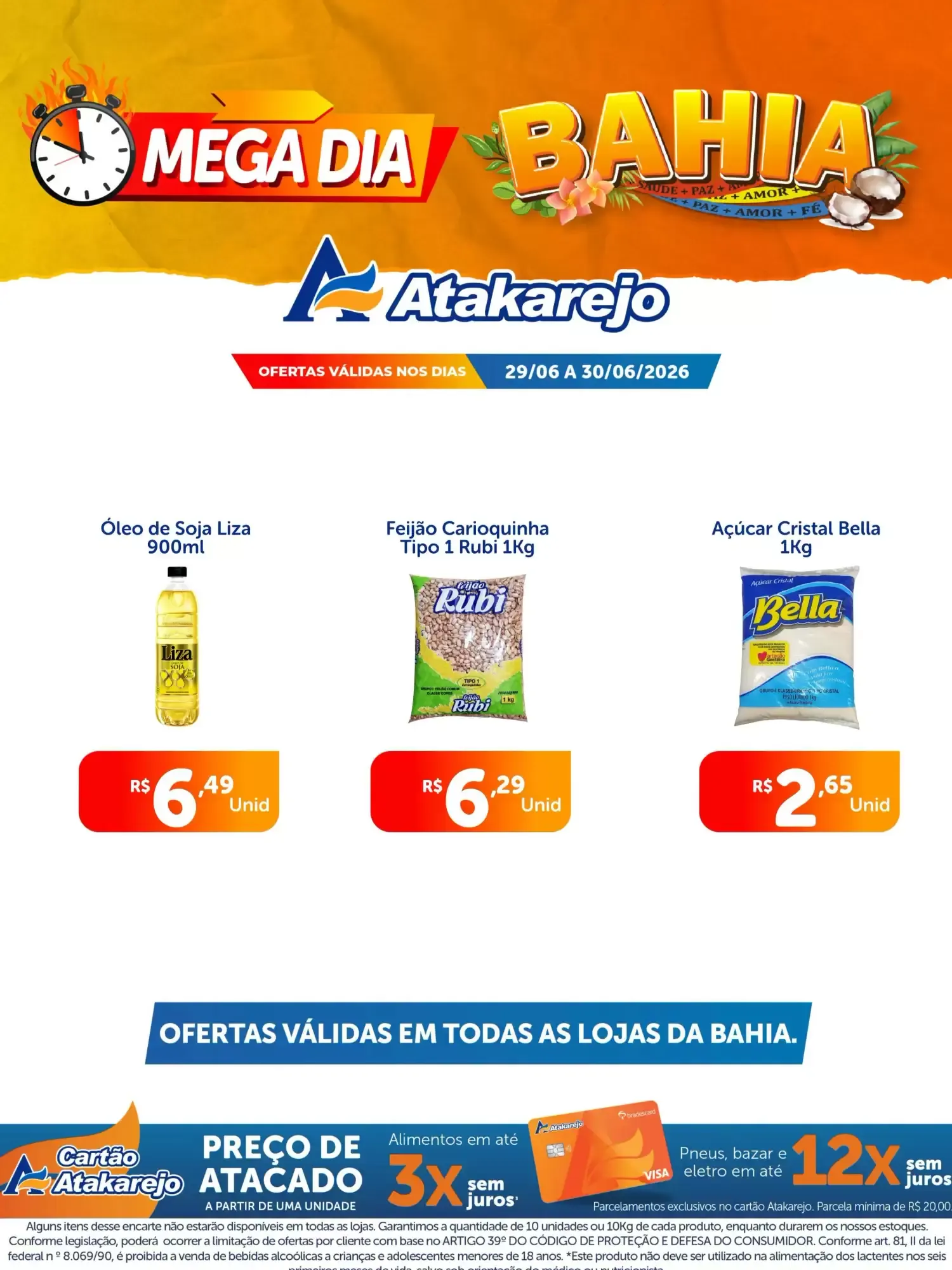 Encarte de Mega Dia Atakarejo Bahia 29 de junho até 30 de junho 2026 - Pagina 7