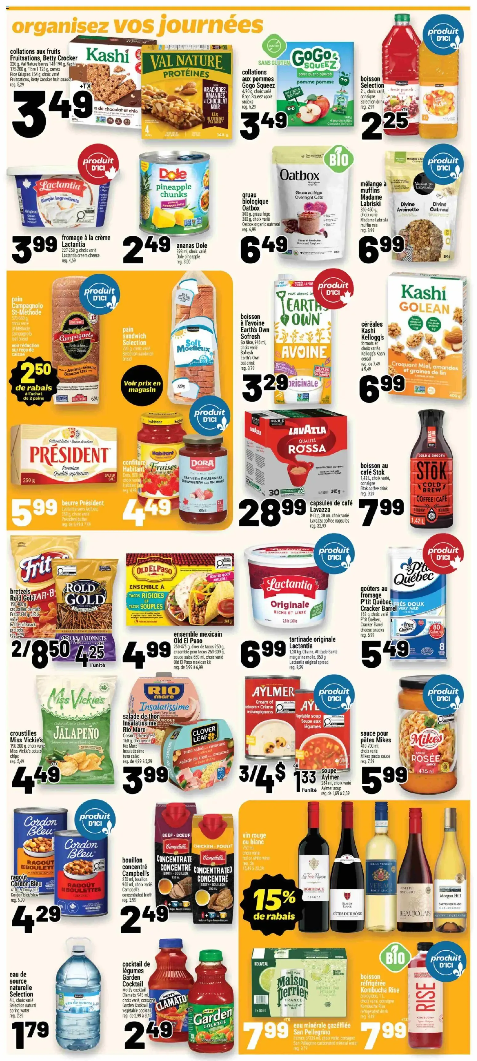 Metro circulaire - Mon épicier from Oct 15, 2026 > weekly specials & deals from October 15 to October 21 2026 - flyer page 18