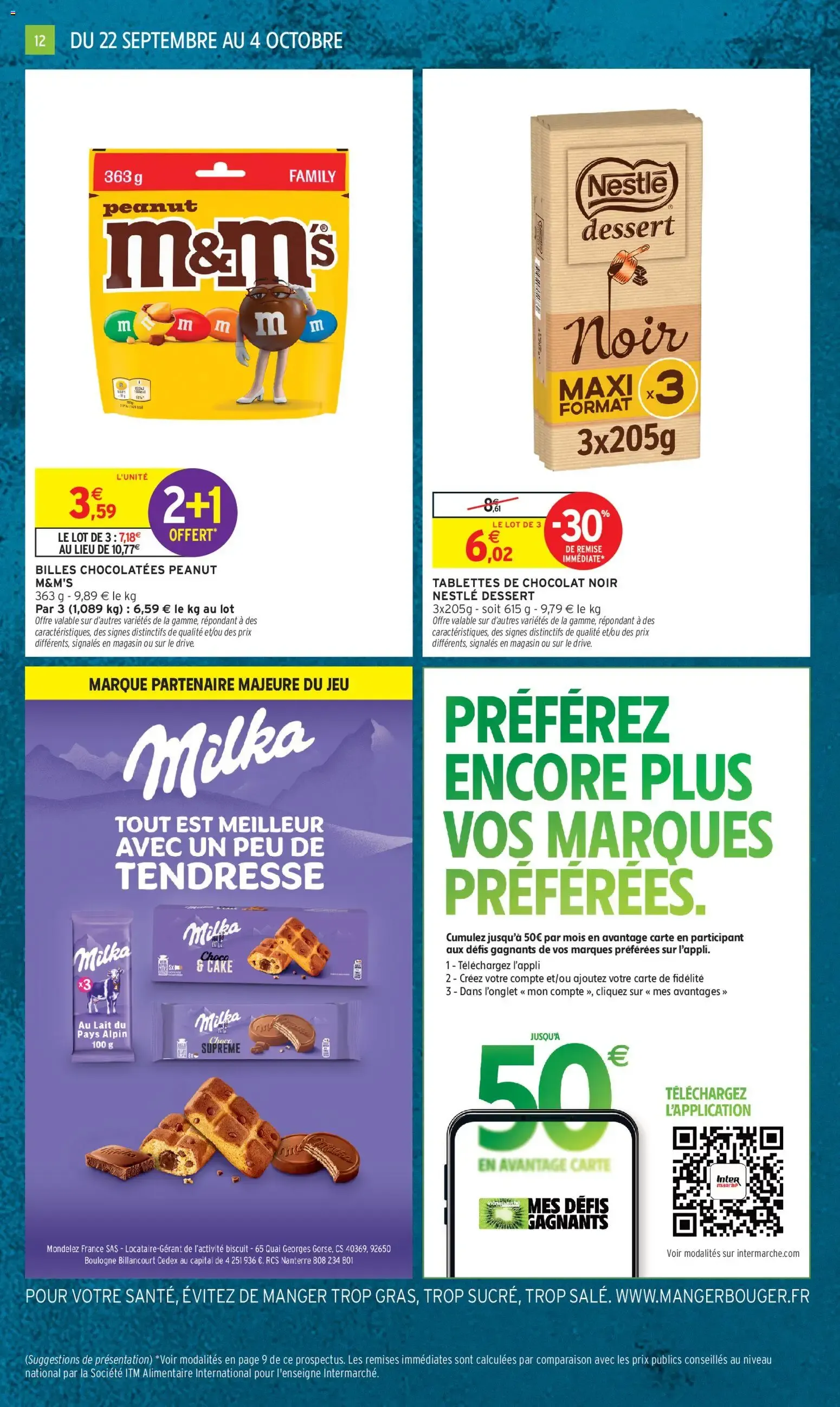 Intermarché catalogue à partir du 22/09/2026 - promo en ligne du 22 septembre au 4 octobre 2026 - Catalogue page 12