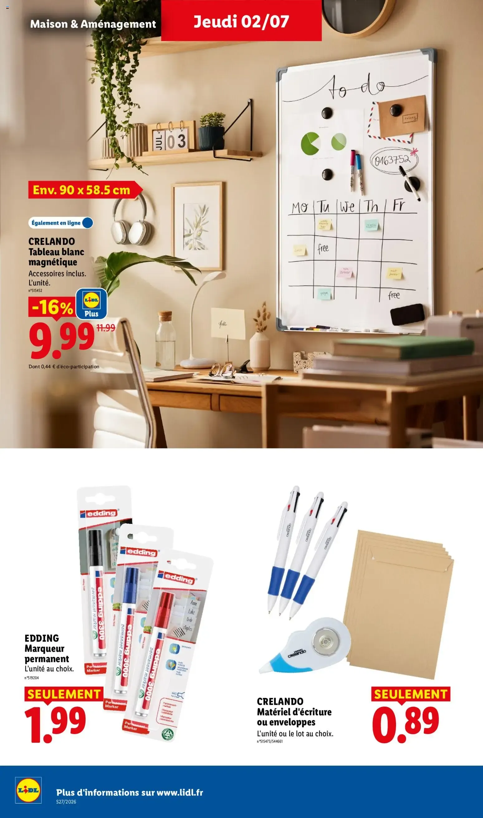 Catalogue LIDL du 02/07/2026 | Promo prospectus en ligne du 2 juillet au 8 juillet 2026 - Catalogue page 36