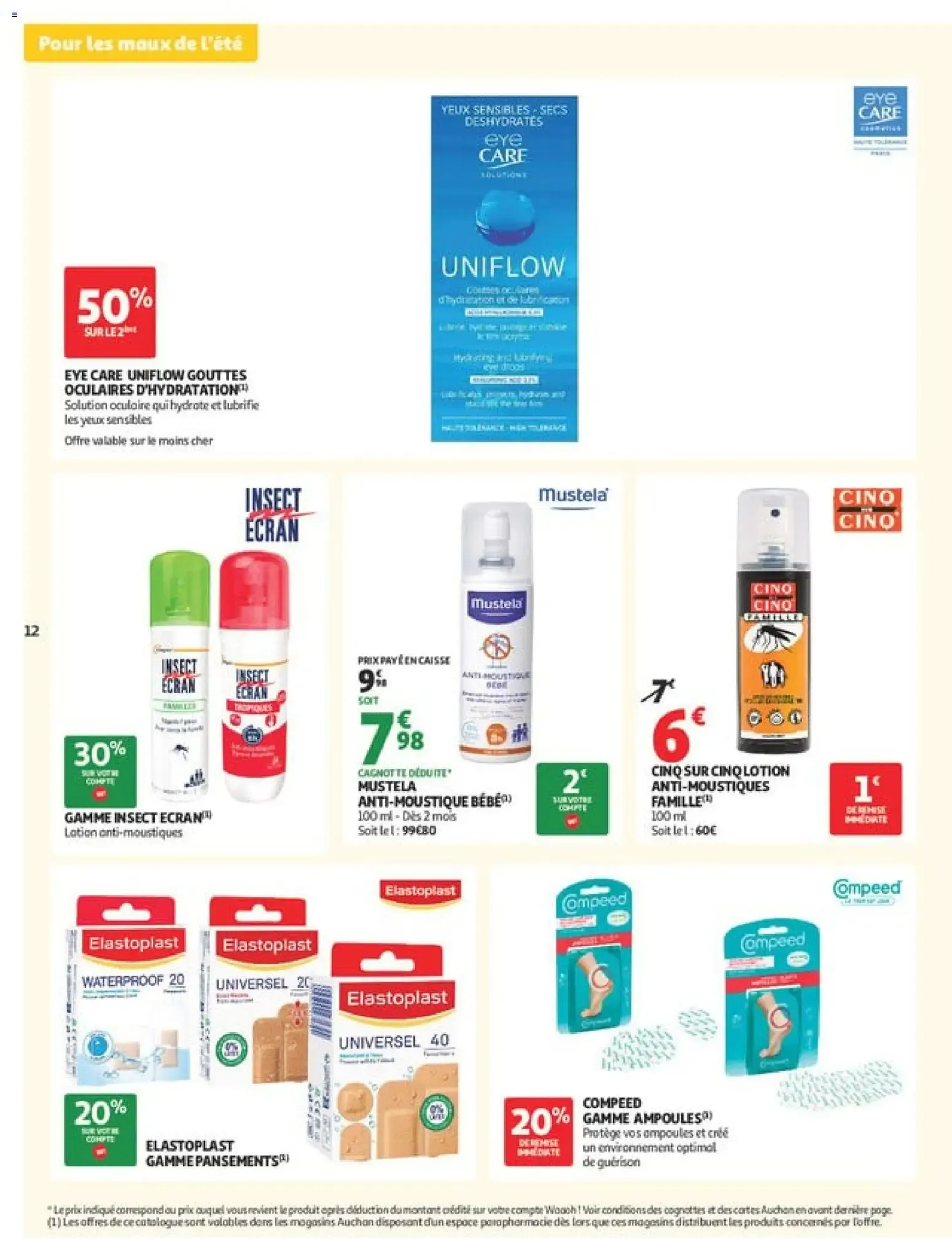 Auchan - Parapharmacie, beauté à partir du 27/06/2026 - promo en ligne du 27 juin au 26 juillet 2026 - Catalogue page 14