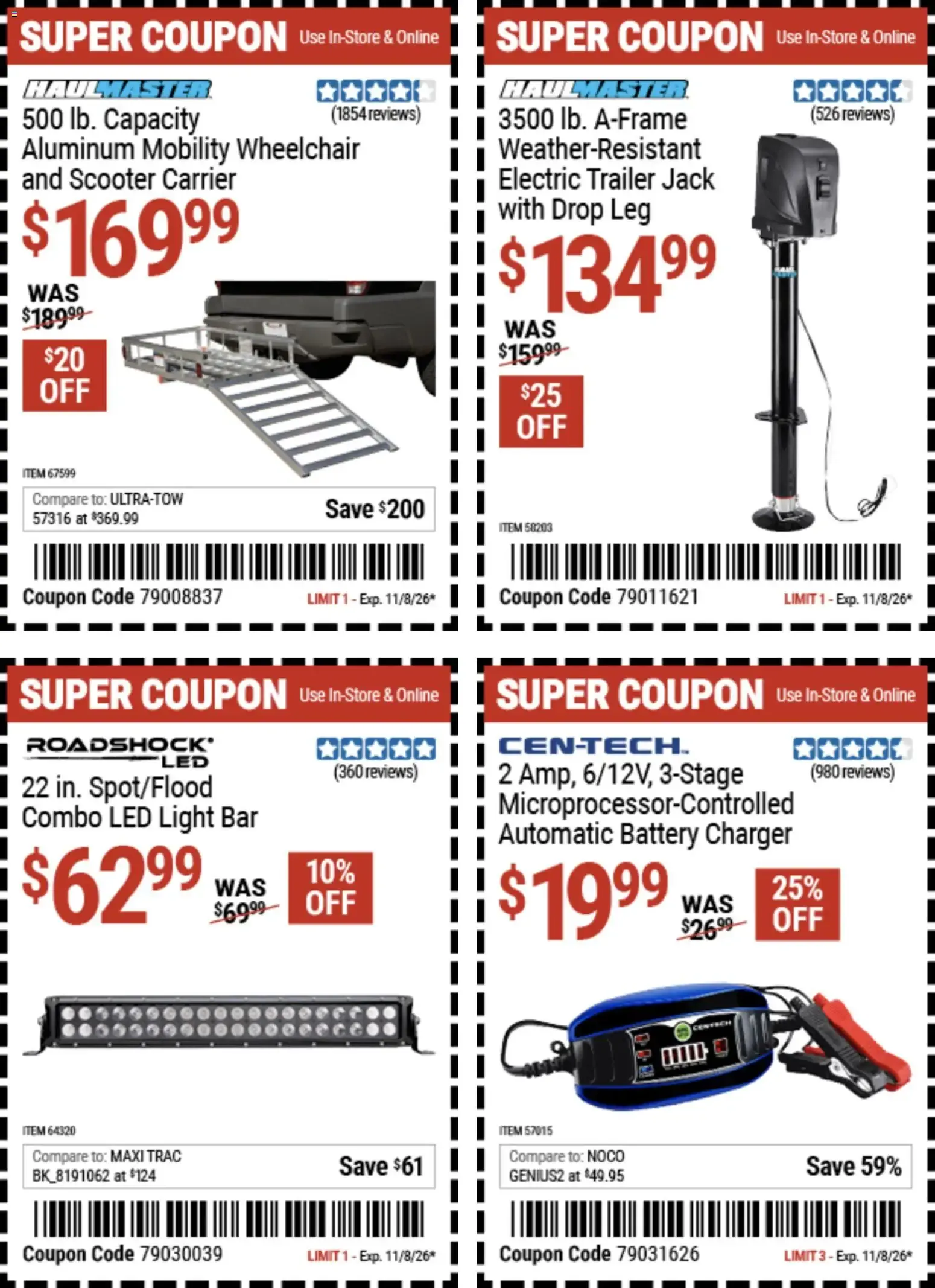 Weekly ad Harbor Freight Weekly Ad (10/26 - 11/08 2026) - Flyer from October 26 to November 8 2026 - Page 18