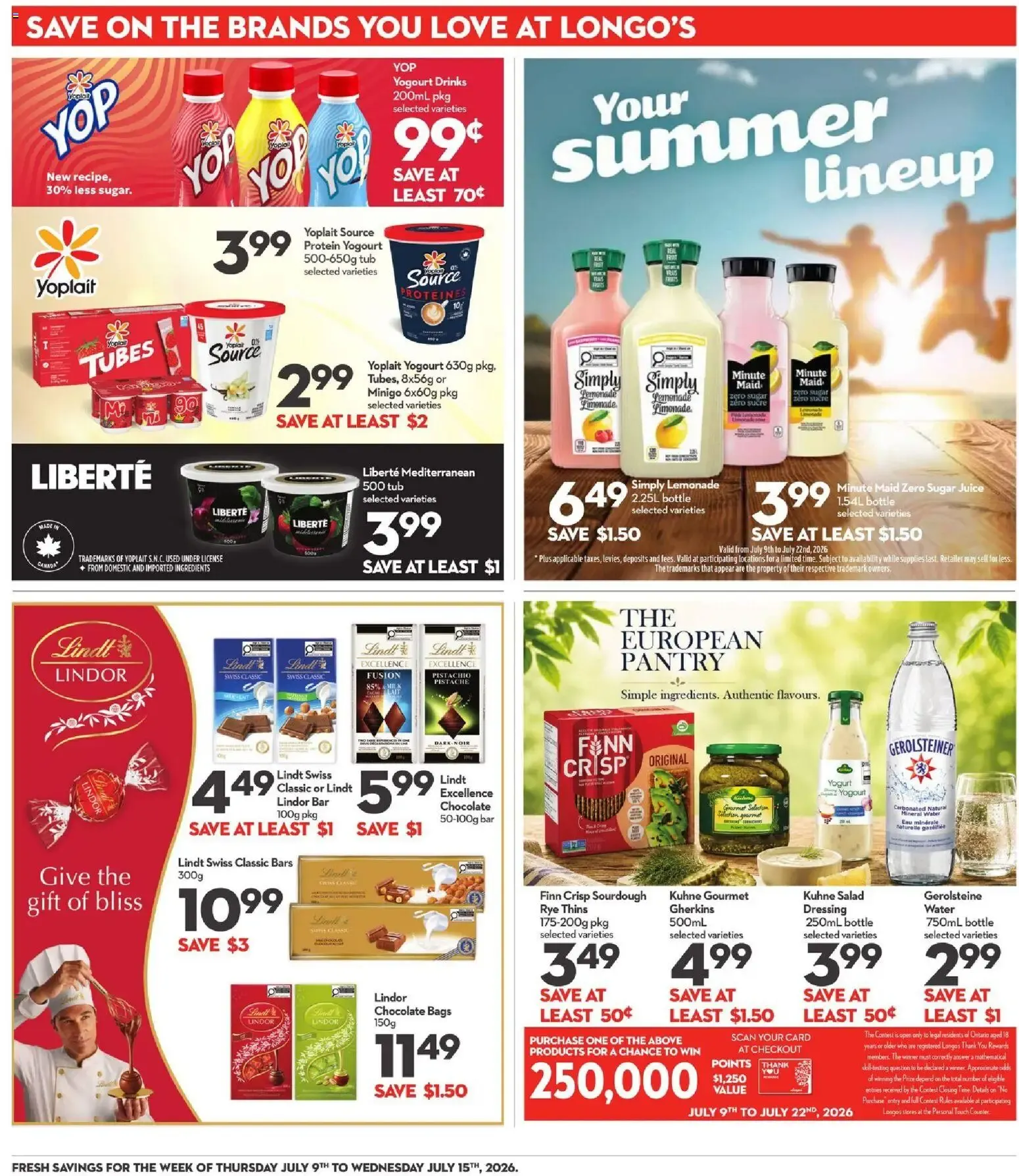 Longo's weekly flyer / circulaire from Jul 9, 2026 > weekly specials & deals from July 9 to July 15 2026 - flyer page 19