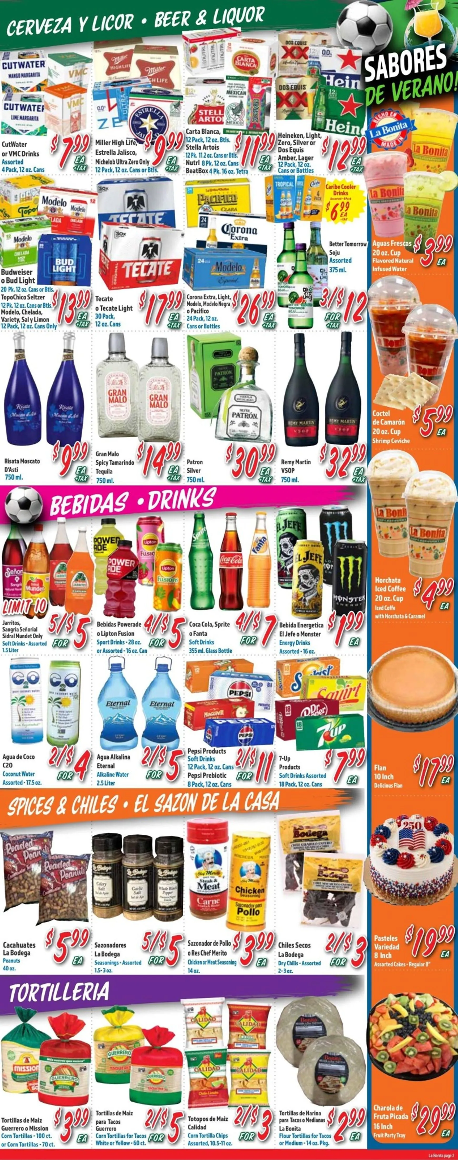 Weekly ad La Bonita Supermarkets - Ofertas Válidas del 1 al 7 de Julio de 2026 from July 1 to July 7 2026 - Page 3