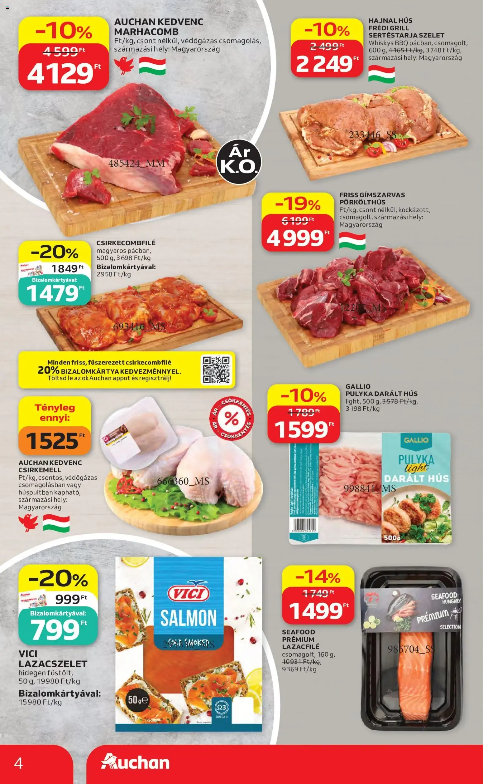 Katalógus Auchan akciós újság - 2026.07.30. -tól/töl > akció, lapozható szórólap 🛍️ július 30.-tól augusztus 5.-ig 2026. - Oldal 4