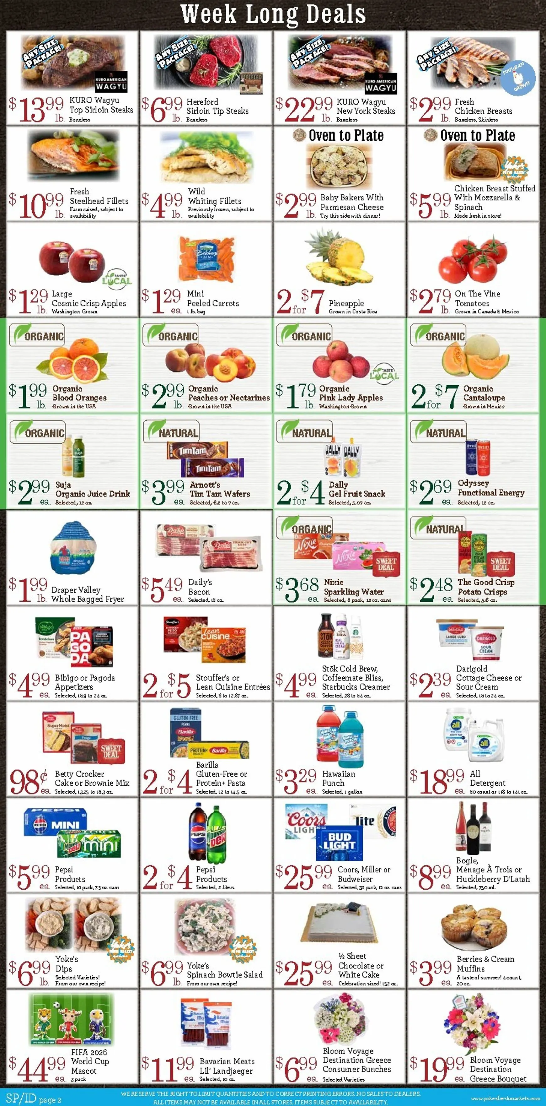 Weekly ad Yoke's Fresh Market Birthday Celebration! from June 3 to June 9 2026 - Page 2