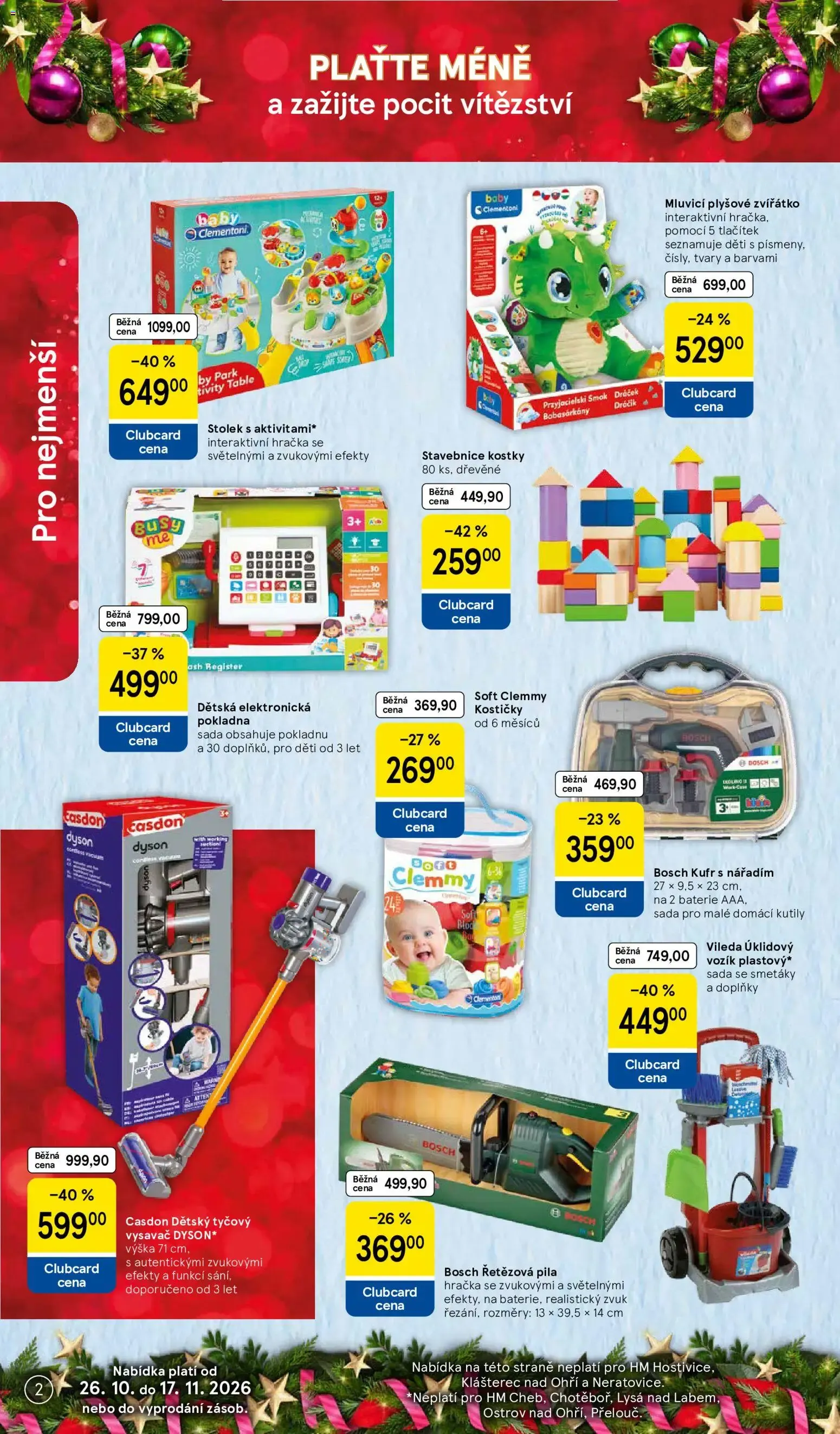 TESCO Vánoční katalog hraček - 26. října 17. listopadu 2026 - Page 2