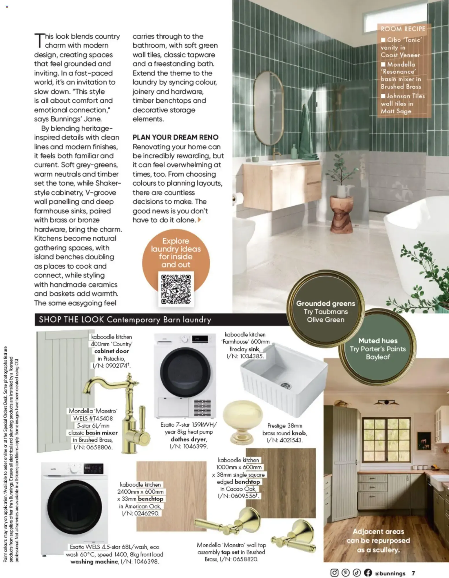Bunnings Warehouse Style Guide 2026 - Catalogue valid from 1 October to 31 December 2026 - page 7