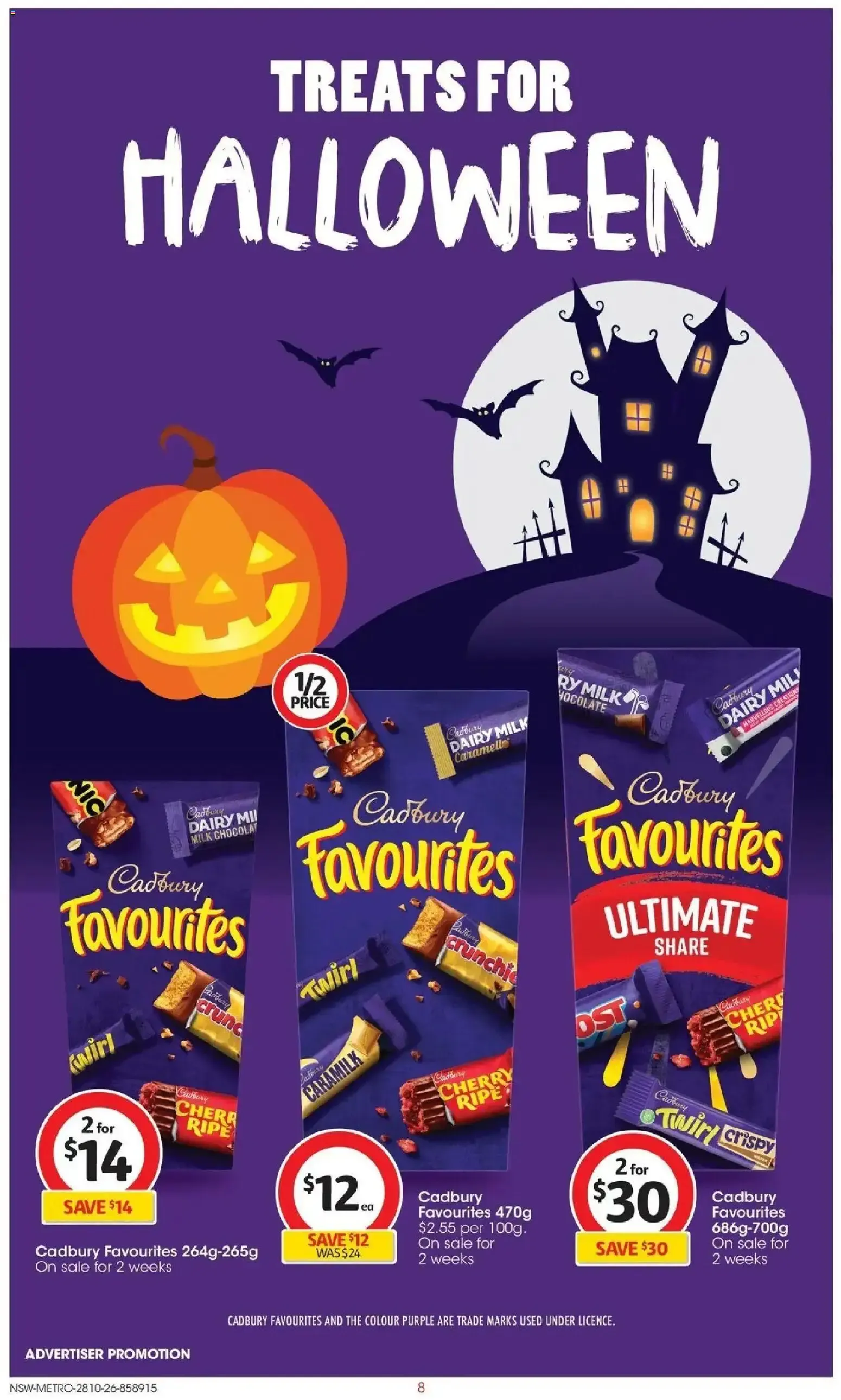 Coles Halloween 👻 catalogue from 28/10/2026 - Catalogue valid from 28 October to 3 November 2026 - page 8