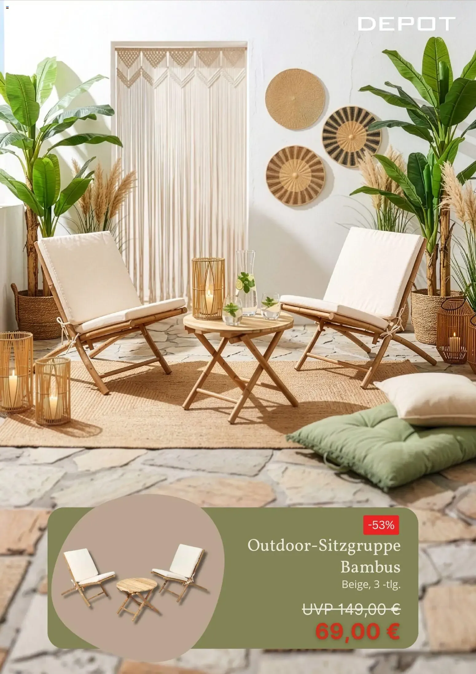 DEPOT Dein Sommer TRENDS Outdoor-Möbel von 29. Juli bis 31. August 2026 - Prospekt seite 4