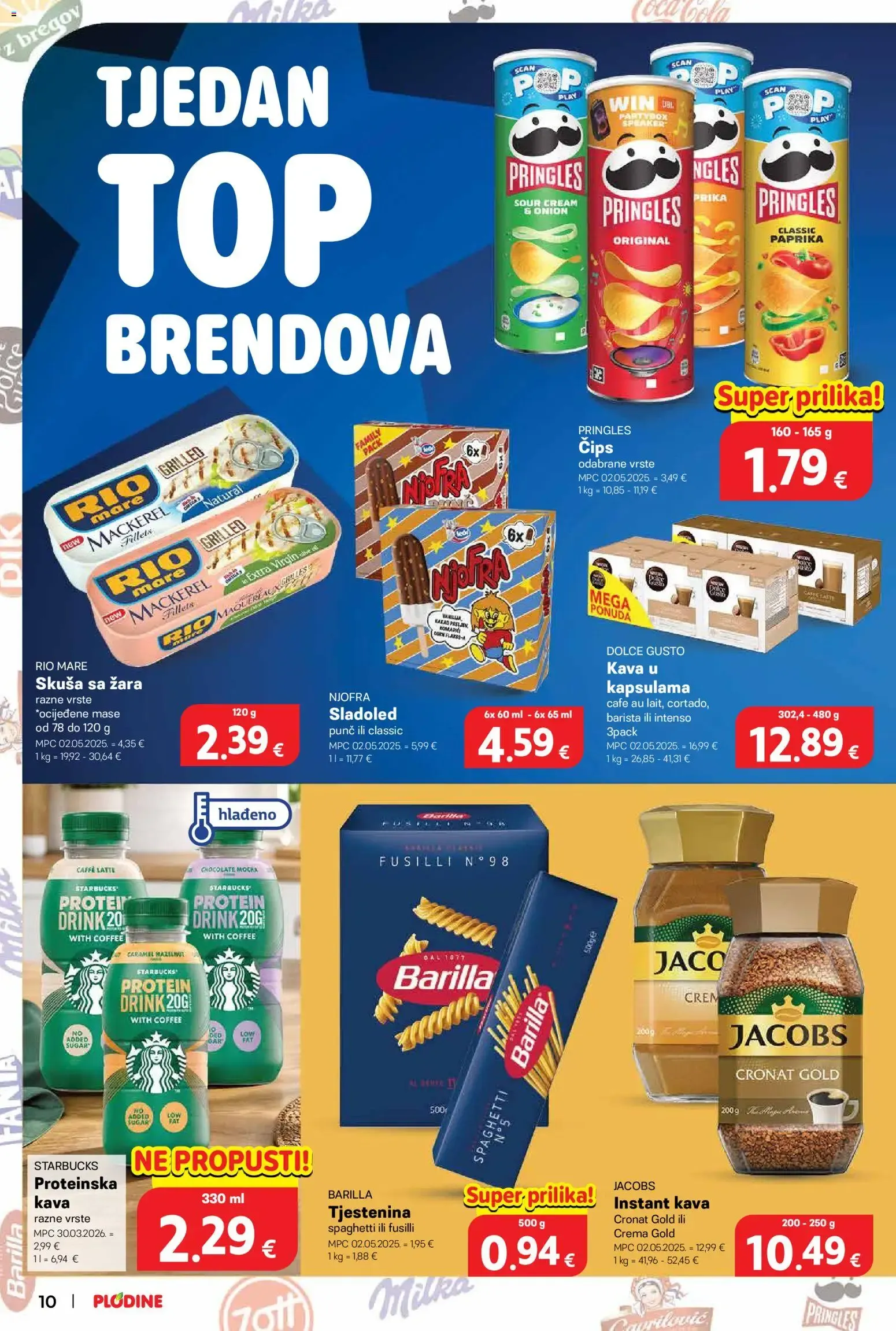 Katalog Plodine Katalog novi od 22.07.2026 na listanje > letak digitalni od 22. srpnja do 28. srpnja 2026. - Pregled Stranica 10