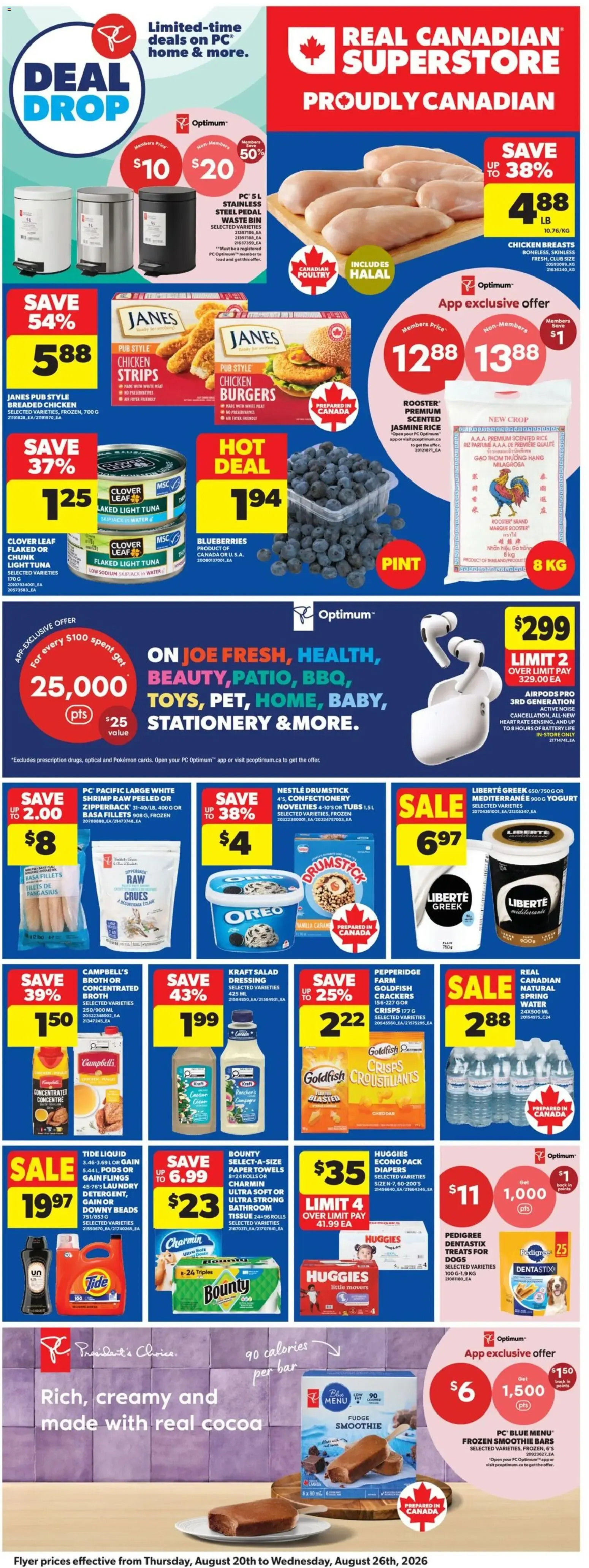 PC Optimum App-Exclusive Offer - One Day Only from August 20 to August 20 2026 - flyer page 3