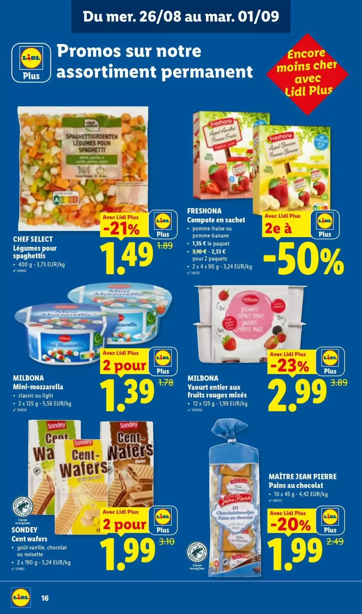 Lidl Semaines Super Hero van 24 augustus tot 29 augustus 2026 - folder pagina 16
