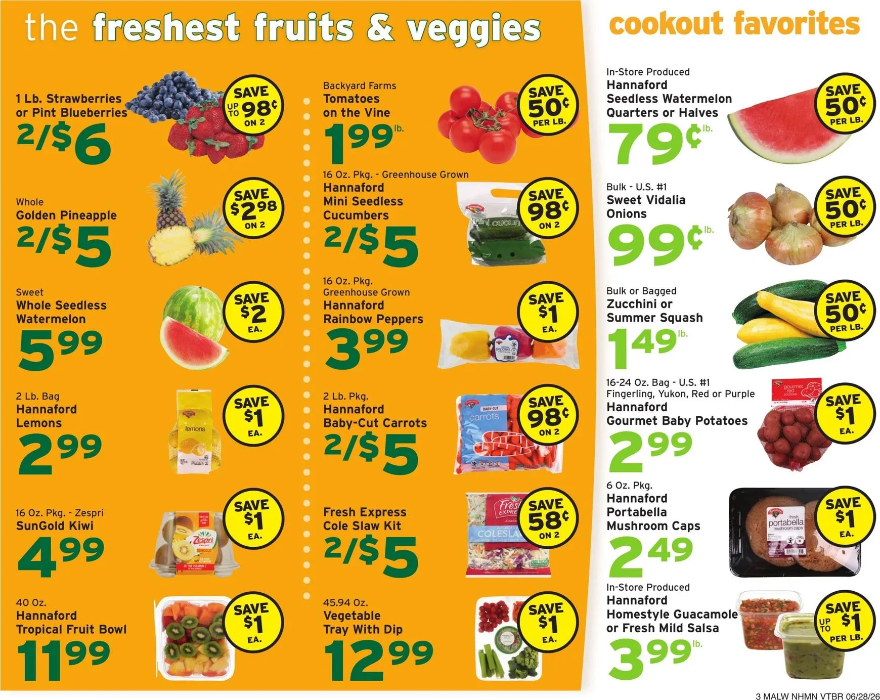 Weekly ad Hannaford Happy 4th of July! from June 28 to July 4 2026 - Page 3