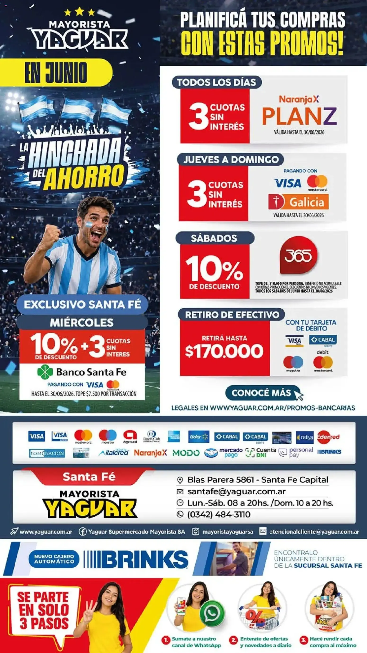 Ofertas de Mayorista Yaguar - La Hinchada del Ahorro 15 de junio al 21 de junio 2026 - Página 20 del catálogo