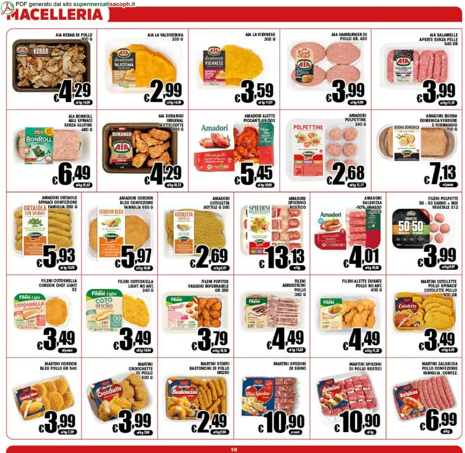Sacoph - Speciale Gelati da 22 luglio a 30 luglio di 2026 - Pagina del volantino 9