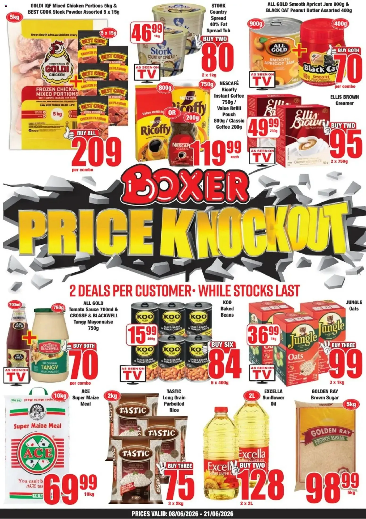 Boxer Gauteng - Specials (08/06/2026 - 21/06/2026) Online from 8 June to 21 June 2026 - Catalogue Page 1