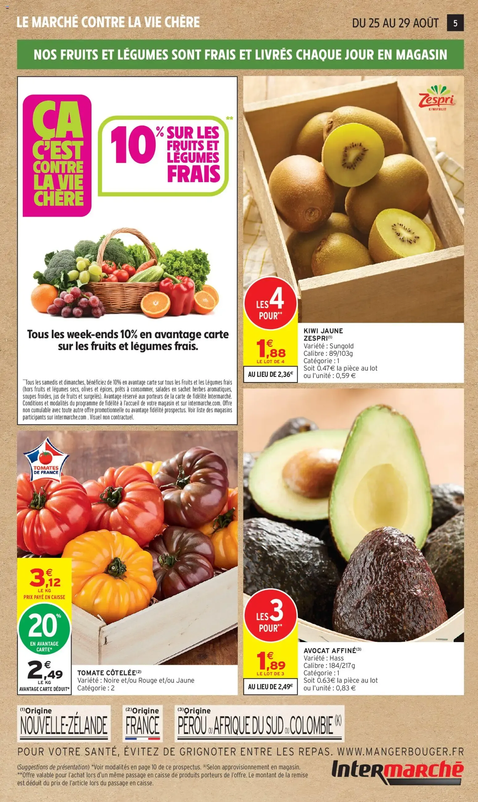 Intermarché - Découvrez nos offres spéciales rentrée à partir du 25/08/2026 - promo en ligne du 25 août au 6 septembre 2026 - Catalogue page 5