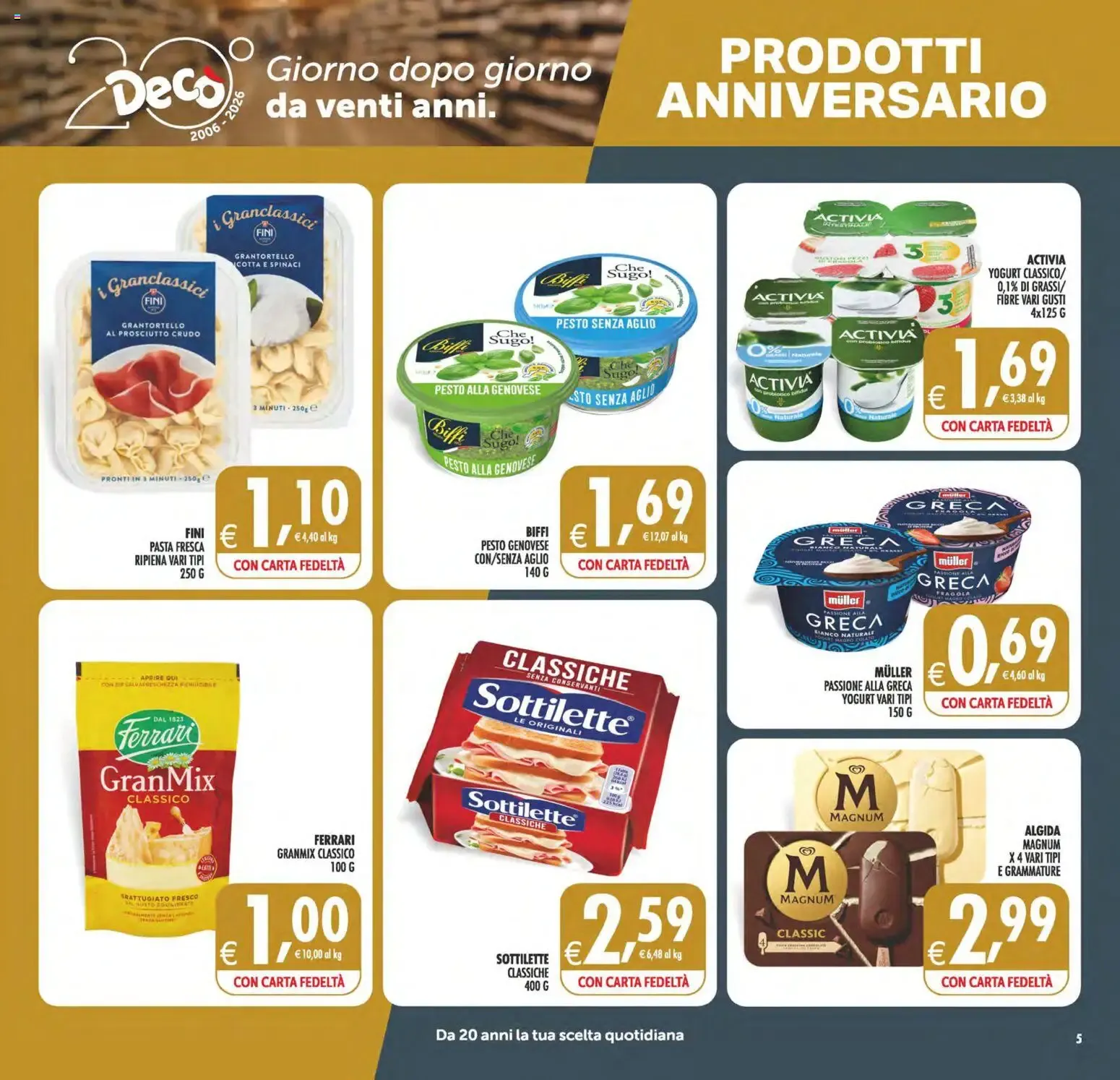 Nuovo Decò volantino Maxistore, Supermercati Lipari dal 22/09/2026 > offerte anteprima 🛍️ da 22 settembre a 1 ottobre di 2026 - Pagina del volantino 5