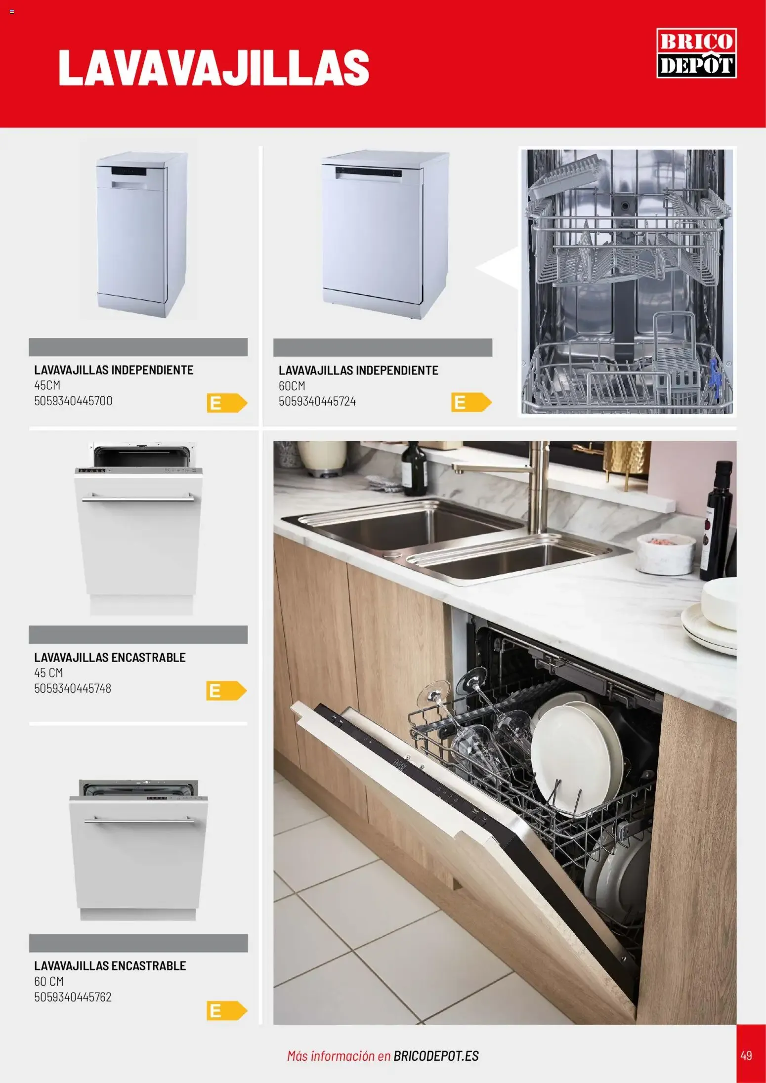 Catálogo de Brico Depôt Catálogo Cocinas 2026 11 de marzo al 31 de diciembre 2026 - Página 49