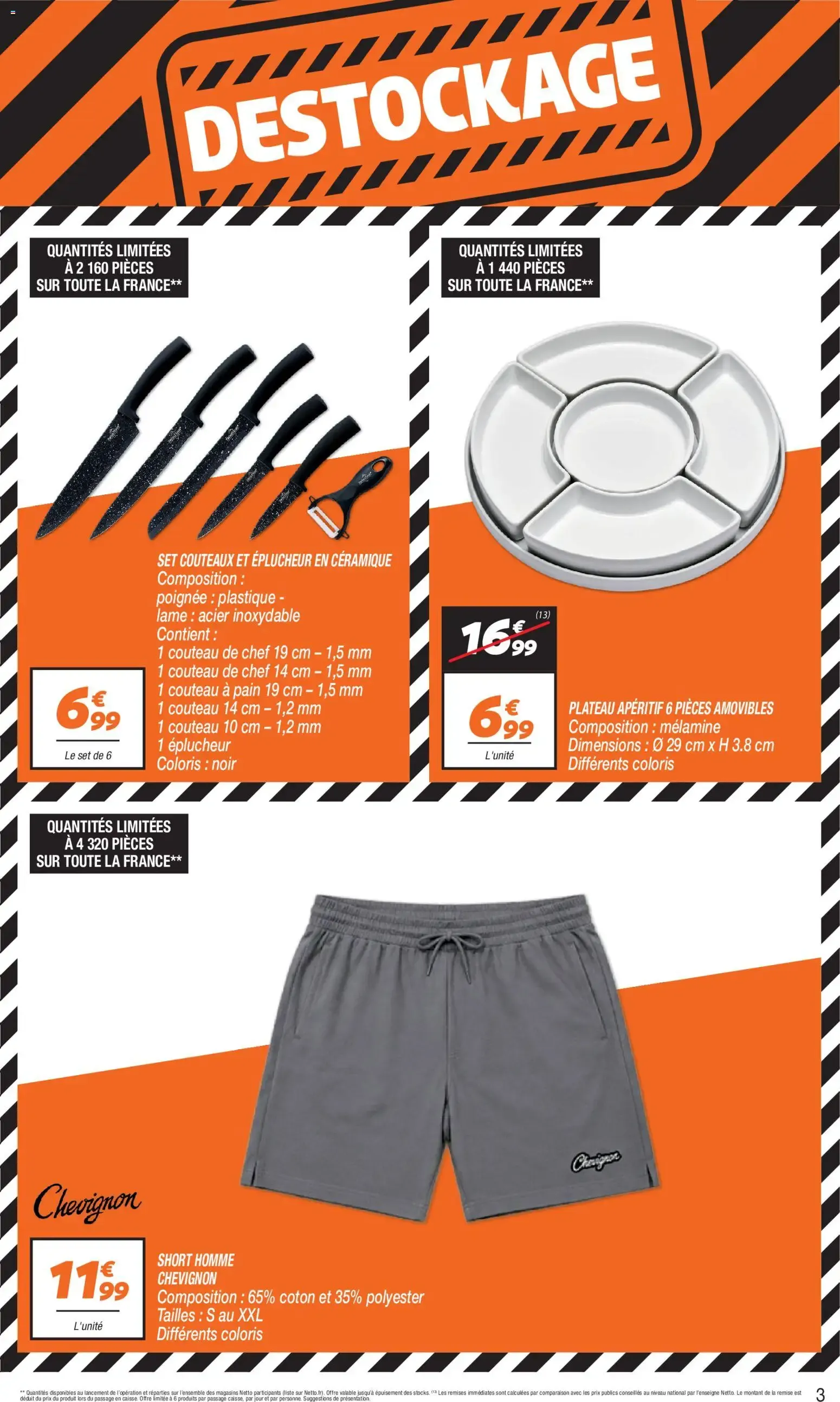 Netto - Destockage juillet à partir du 30/06/2026 - promo en ligne du 30 juin au 31 juillet 2026 - Catalogue page 3