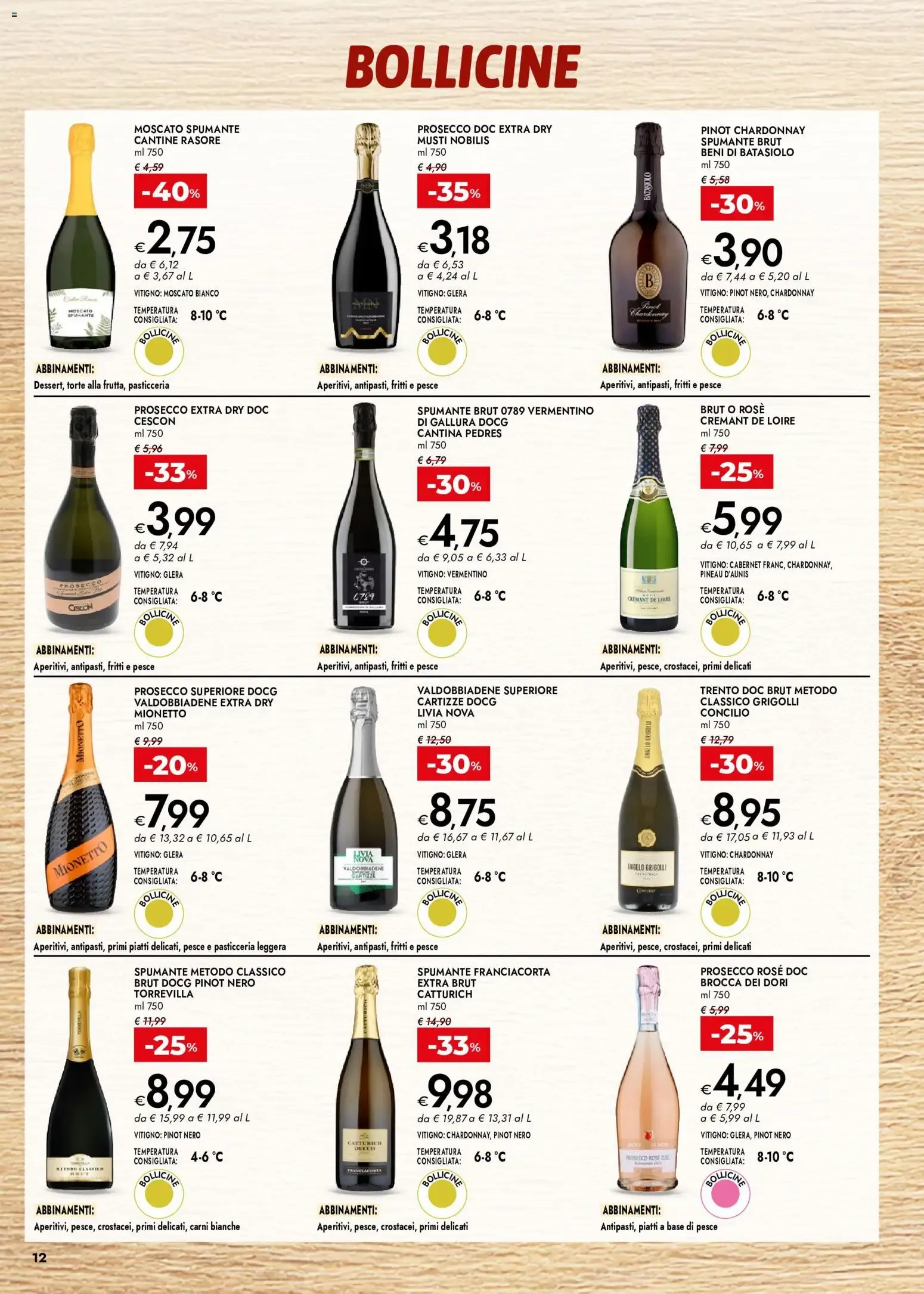 Nuovo bennet volantino Sapori D´Italia dal 15/10/2026 > offerte anteprima 🛍️ da 15 ottobre a 28 ottobre di 2026 - Pagina del volantino 12