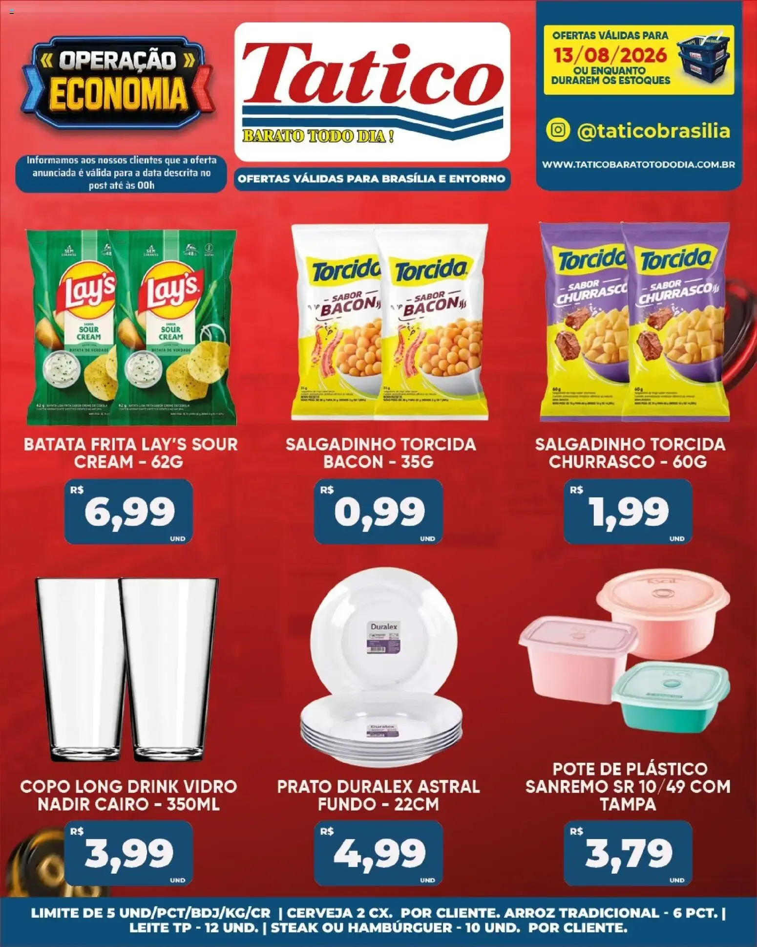 Encarte de Tatico ofertas do Dia de 13/08/2026 | Promoções Online 13 de agosto até 13 de agosto 2026 - Pagina 19