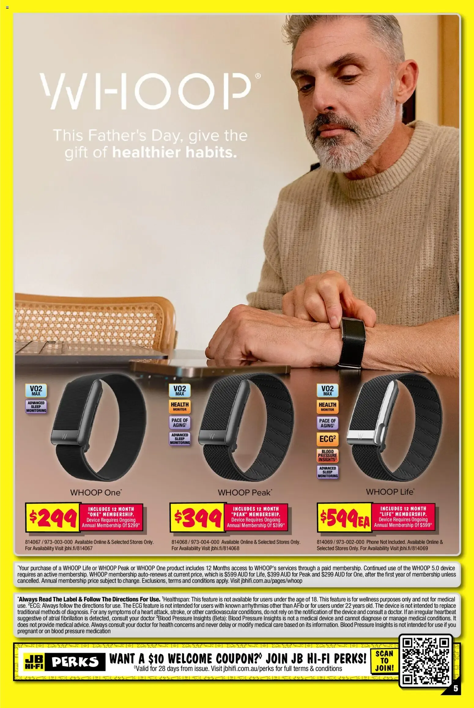 JB Hi-Fi Deals for Dad! Fitness, Wearables & Outdoor! - Catalogue valid from 24 August to 6 September 2026 - page 5