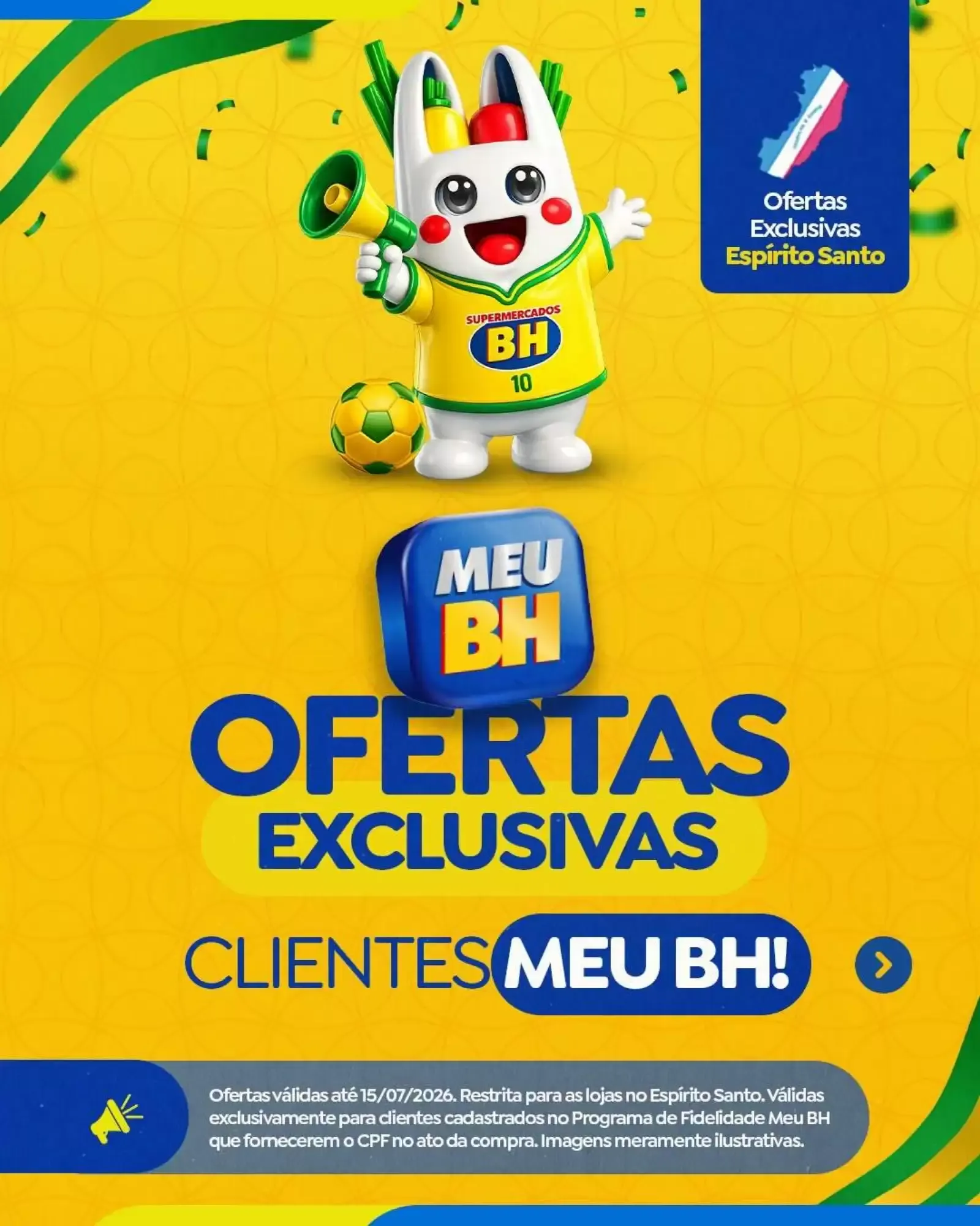 Encarte de Ofertas Exclusivas Clientes Meu BH! 6 de julho até 15 de julho 2026 - Pagina 1
