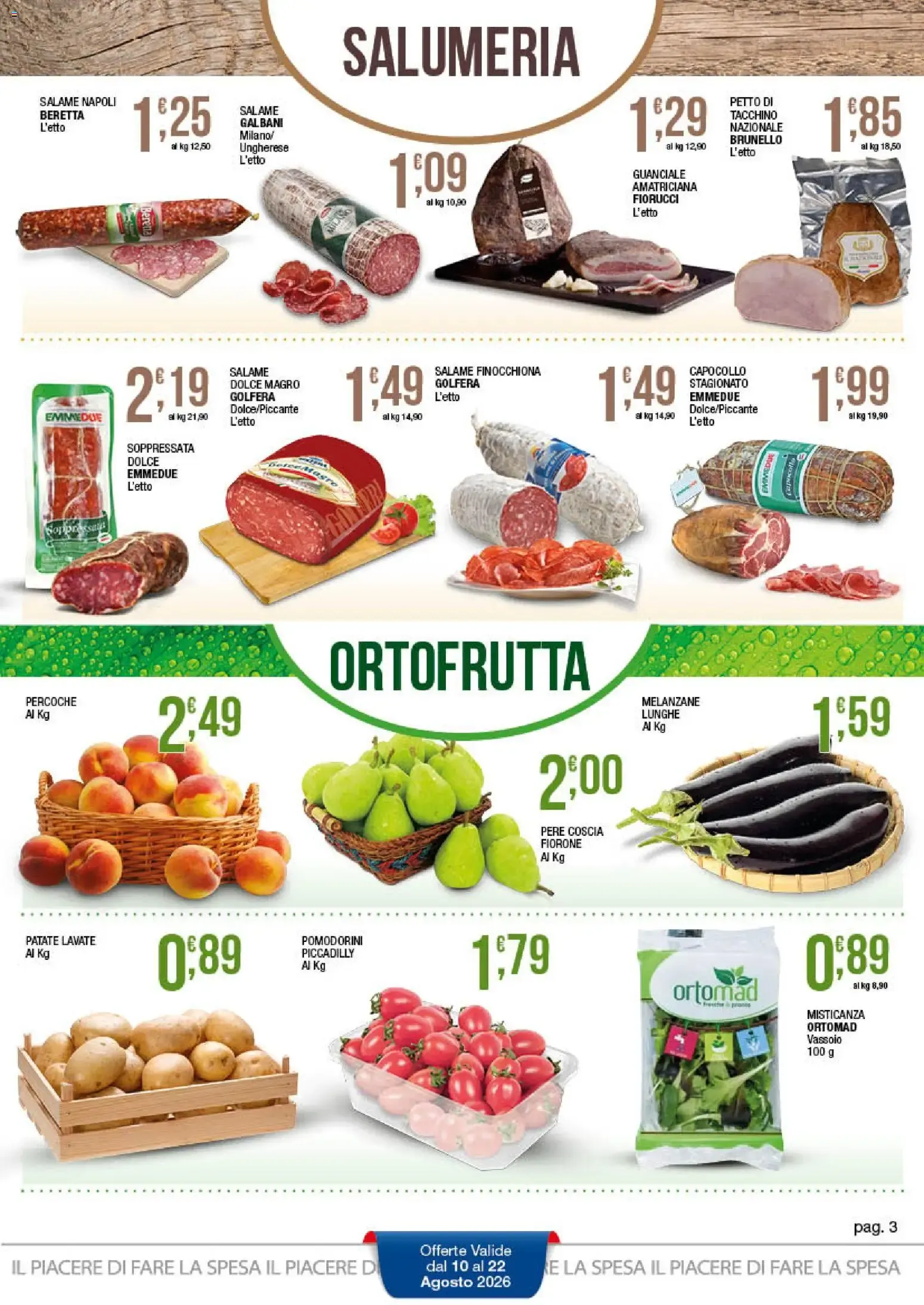 Sidis volantino dal 10/08/2026 - online Offerte da 10 agosto a 22 agosto di 2026 - Pagina del volantino 3