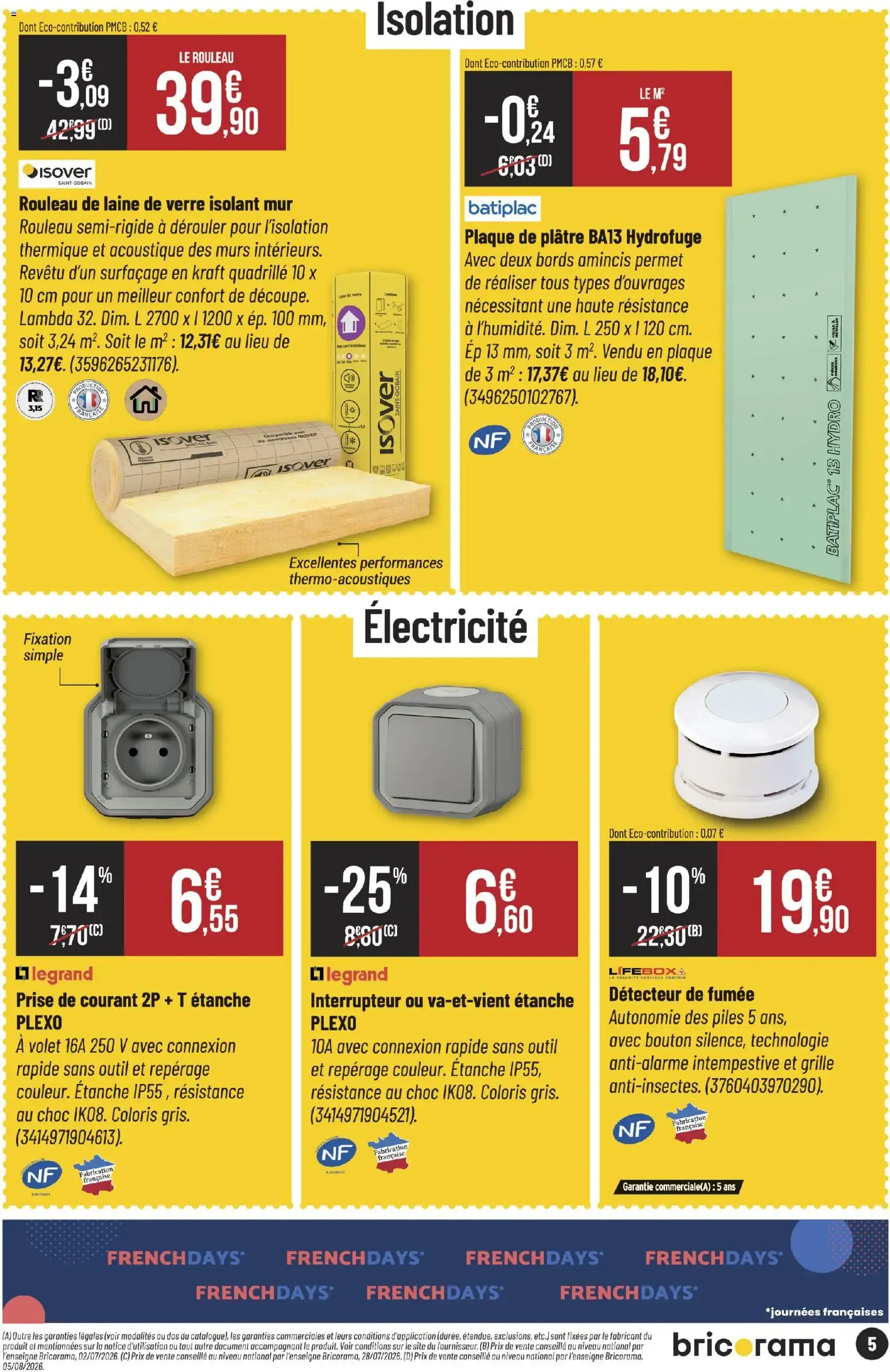 Bricorama FRENCHDAYS du 23 septembre au 4 octobre 2026 - Catalogue page 5