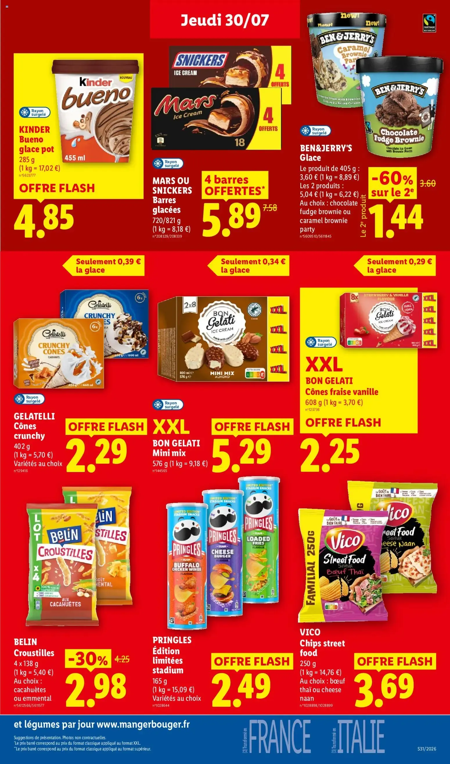 LIDL L'été des Marques du 30 juillet au 5 août 2026 - Catalogue page 21