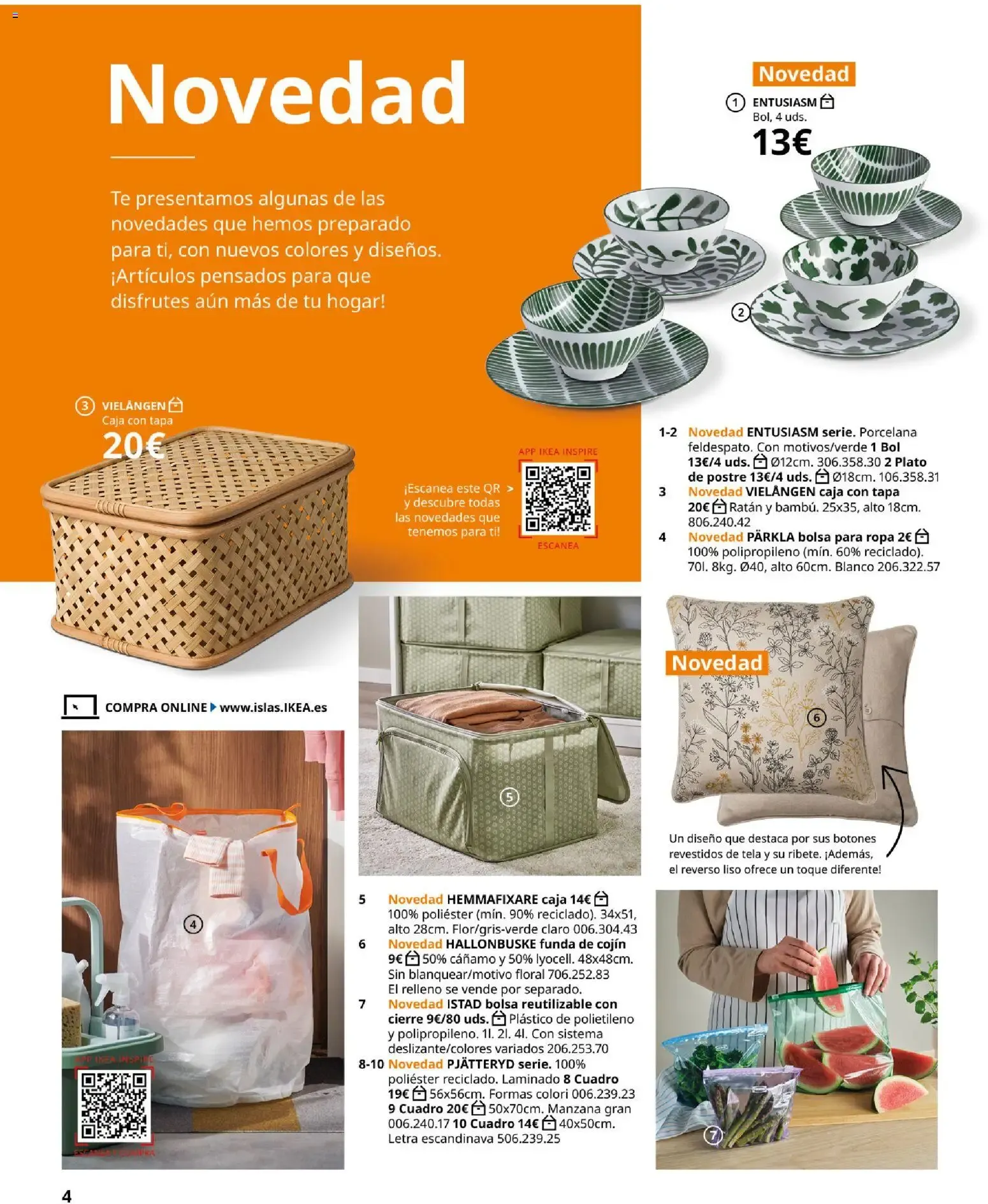 Catálogo de IKEA - Accesorios y decoración del 01/09/2026 1 de septiembre al 31 de enero 2027 - Página 4