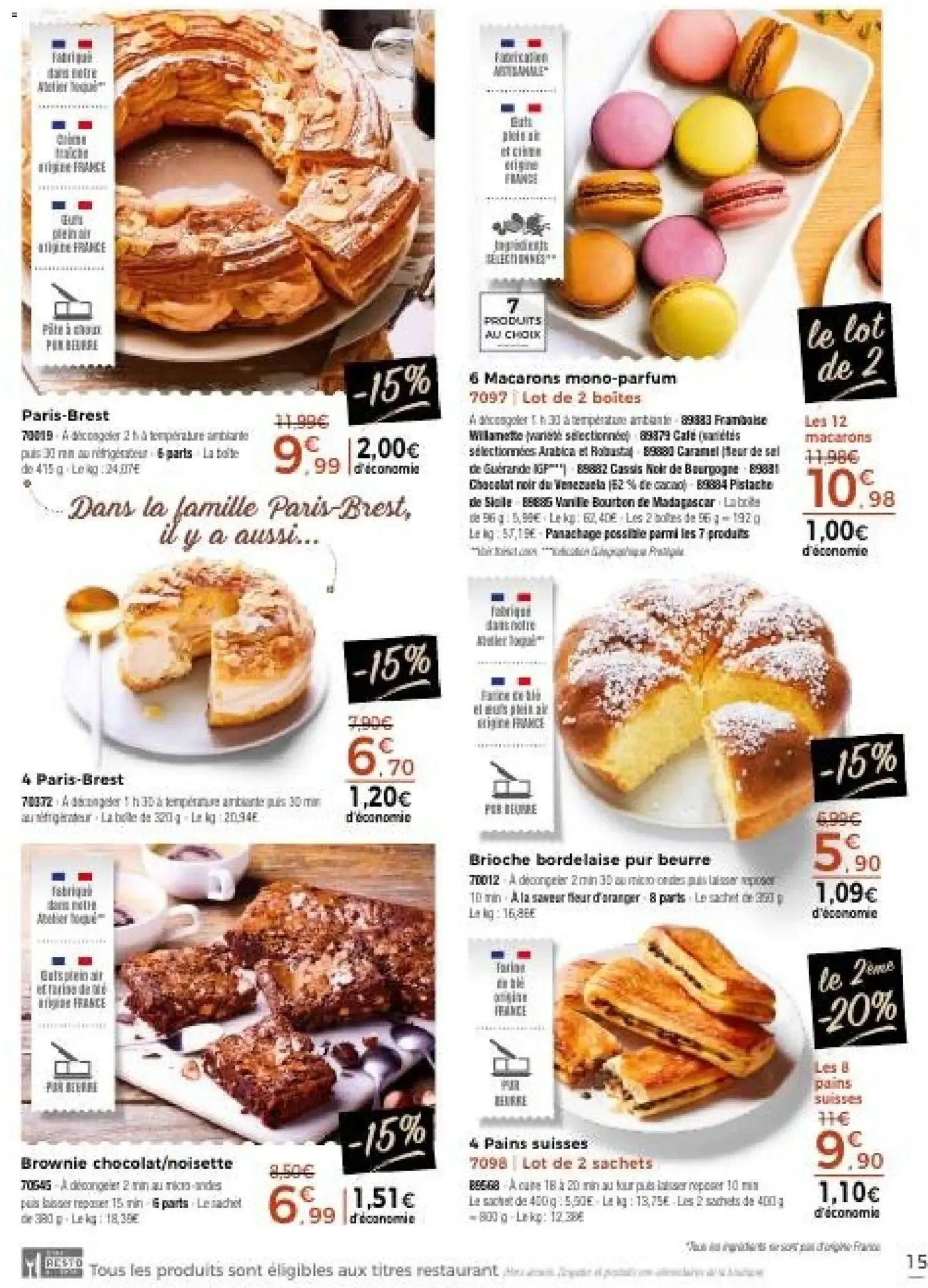 Thiriet - Catalogue Bons Plans du 7 septembre au 29 septembre 2026 - Catalogue page 15