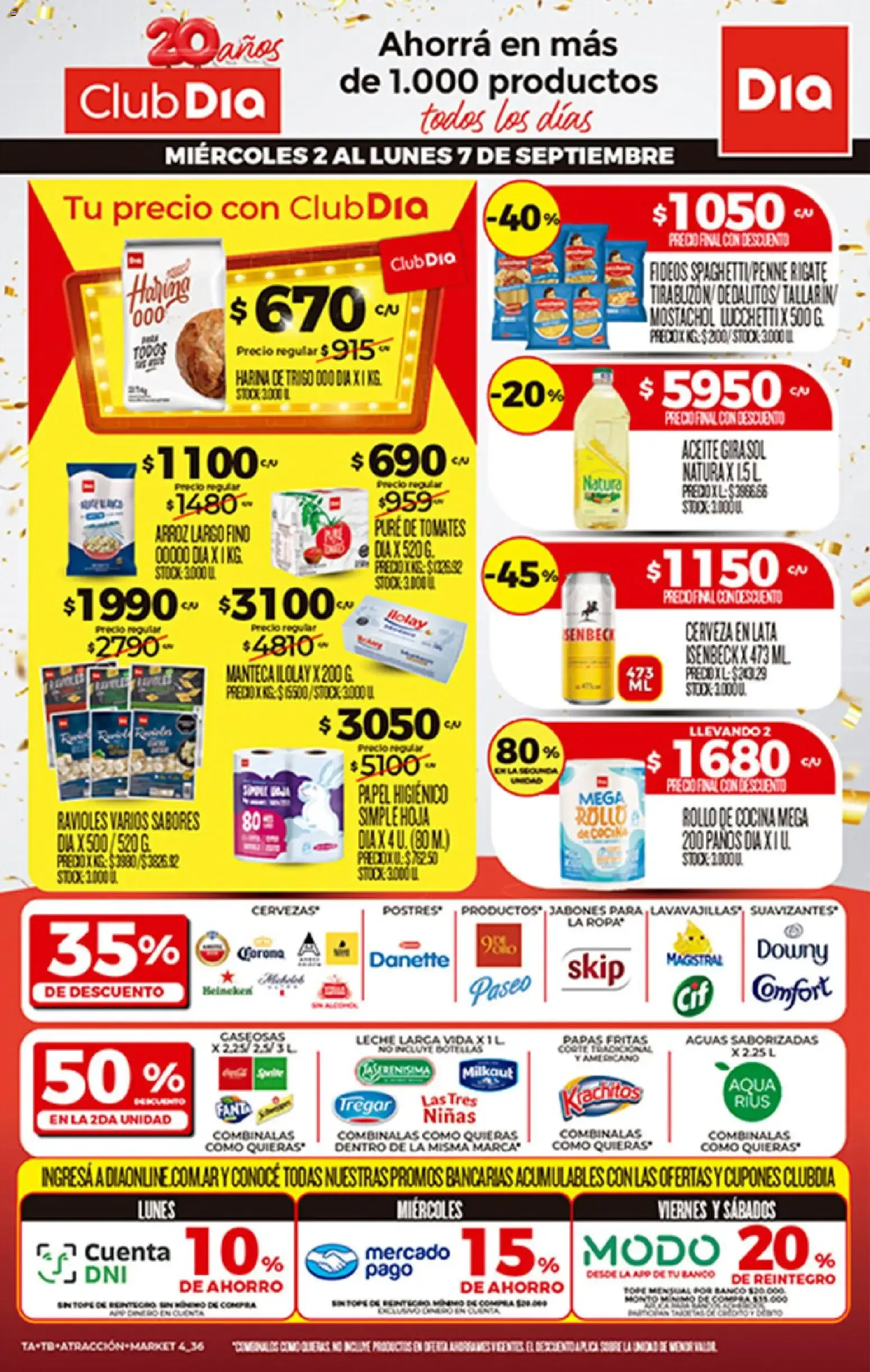 Ofertas de Club Día - Ofertas de Supermercado 2 de septiembre al 7 de septiembre 2026 - Página 1 del catálogo