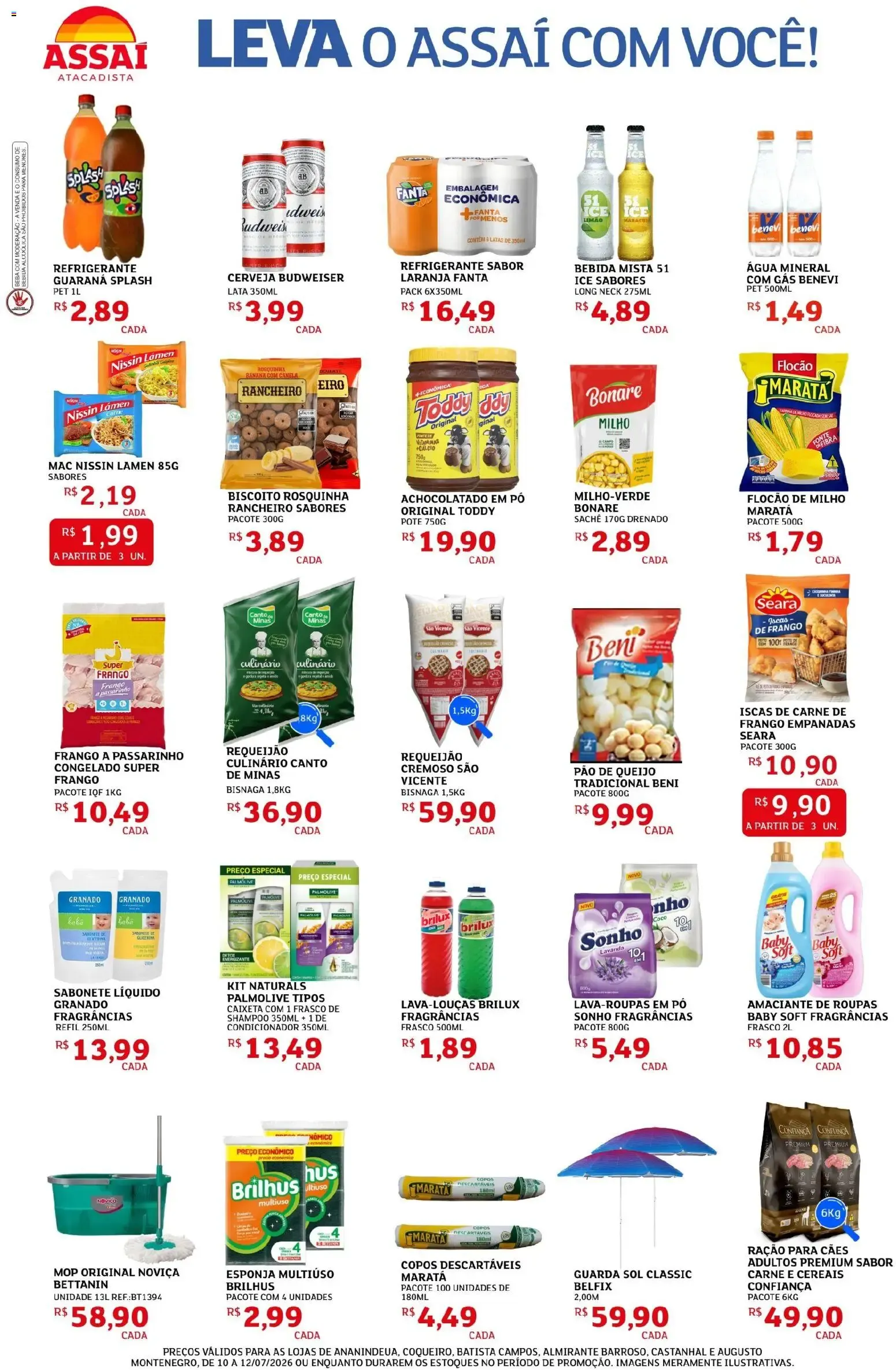 Encarte de Assaí Atacadista ofertas - PA de 10/07/2026 | Promoções Online 10 de julho até 12 de julho 2026 - Pagina 2