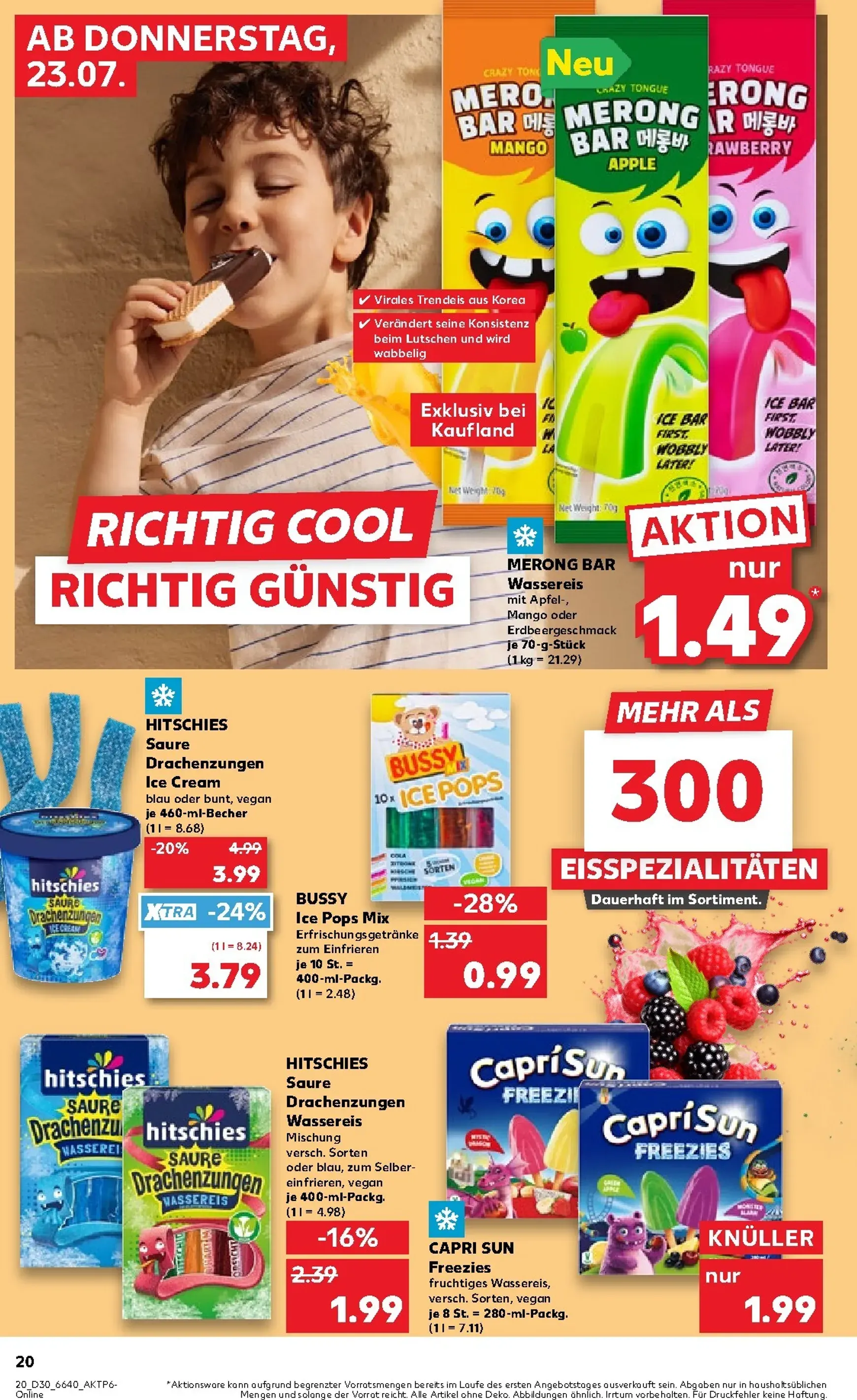 Kaufland Prospekt nächste Woche – von Donnerstag 23.07.2026 bis Mittwoch 29.07.2026 von 23. Juli bis 29. Juli 2026 - Prospekt seite 21