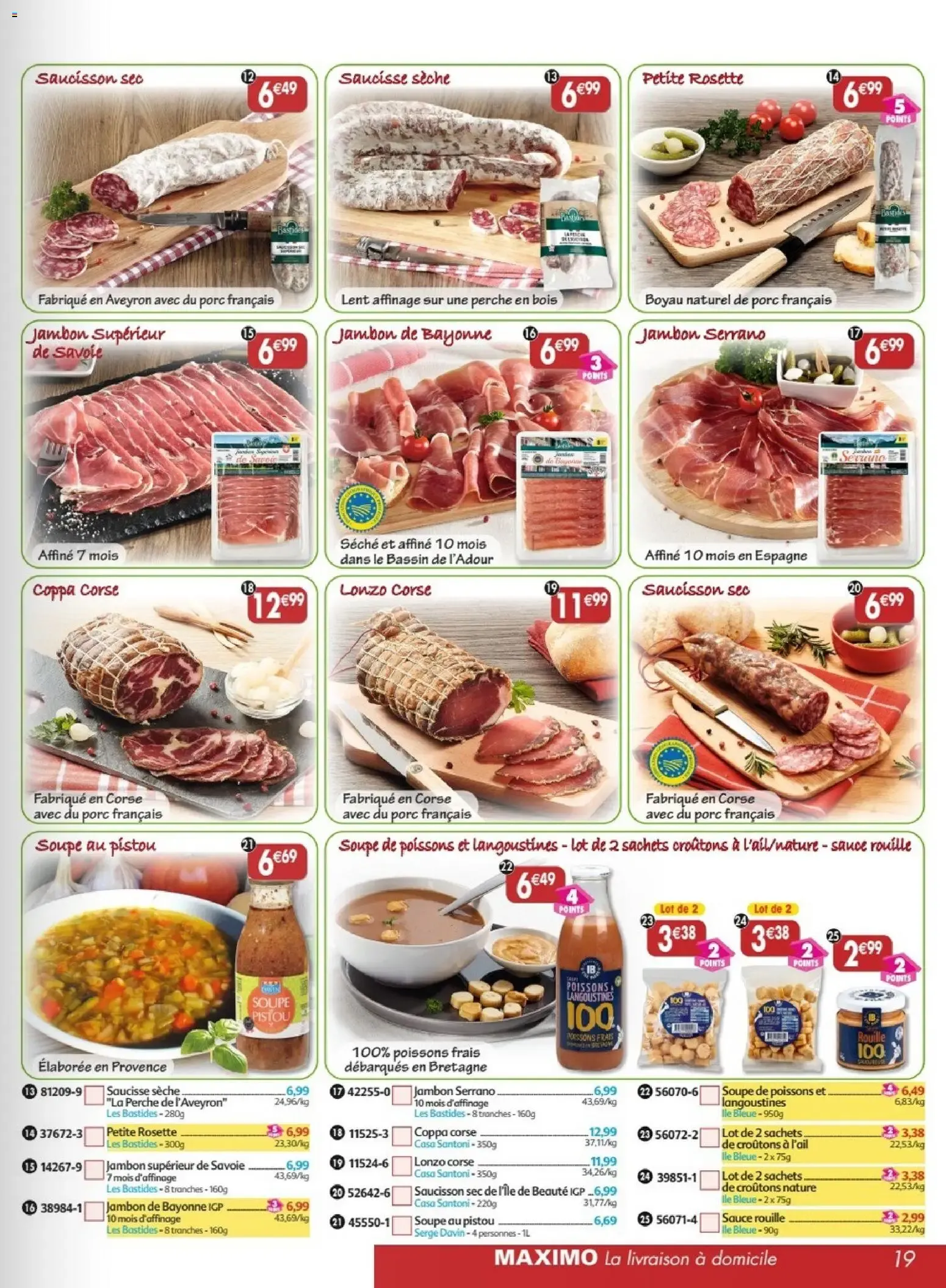 Maximo L'ÉPICERIE à domicile - Août 2026 du 17 juillet au 23 août 2026 - Catalogue page 19