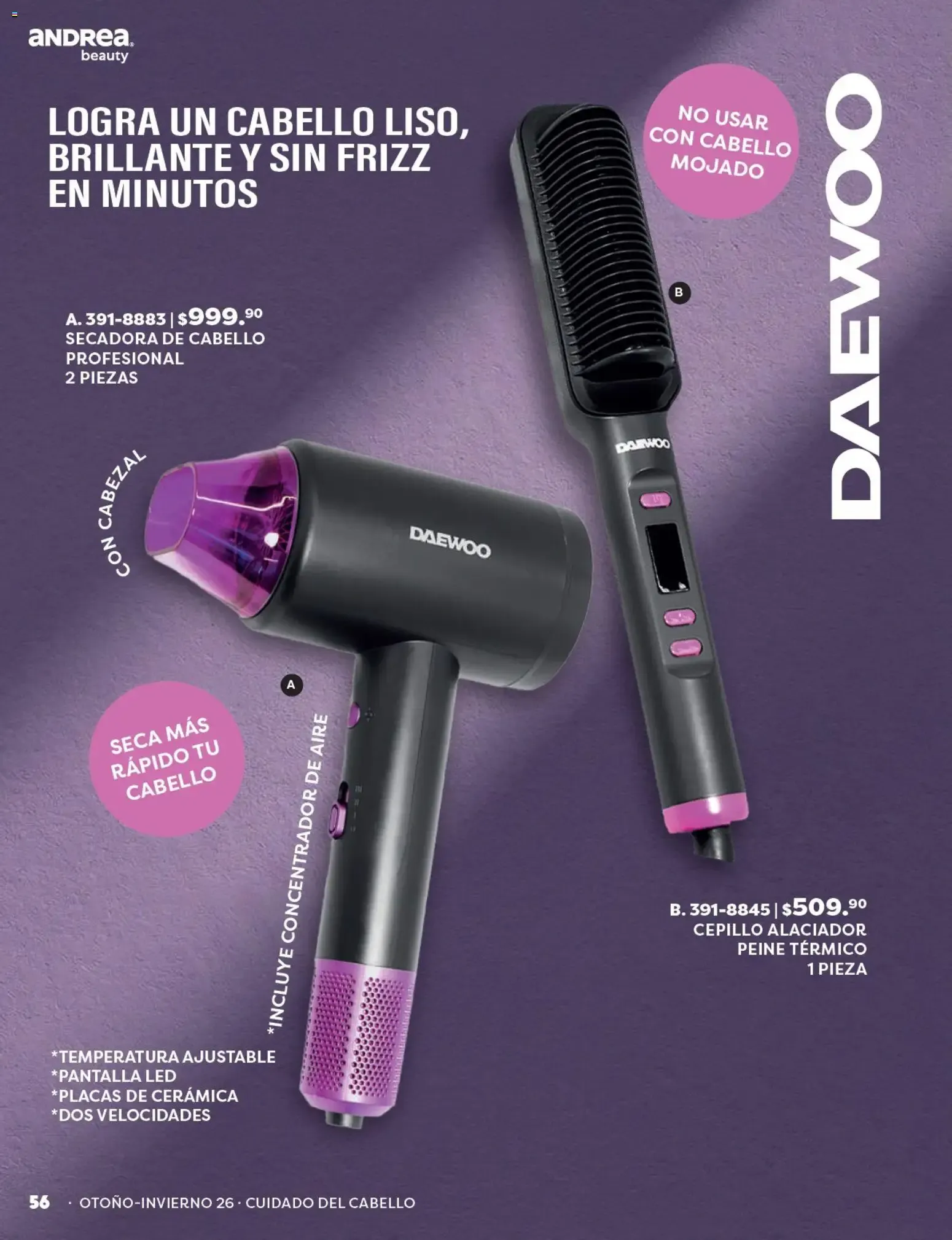 Catálogo de Andrea catálogo Beauty 2026 - Catálogos en línea de 23/08 - 30/01 23 de agosto al 30 de enero 2027 - Pagina 56