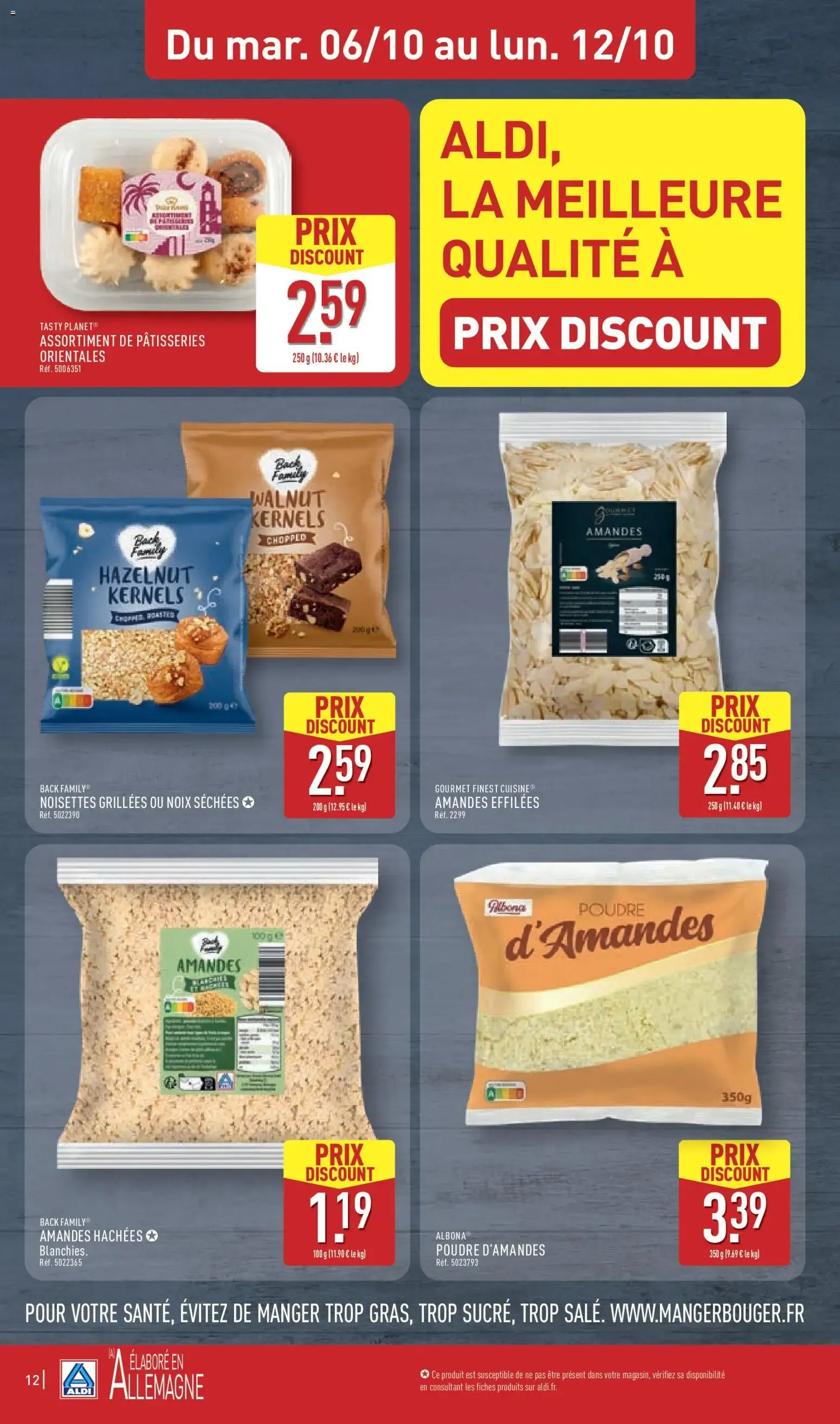 Aldi: Un savoureux voyage en Italie à prix discount du 6 octobre au 12 octobre 2026 - Catalogue page 14