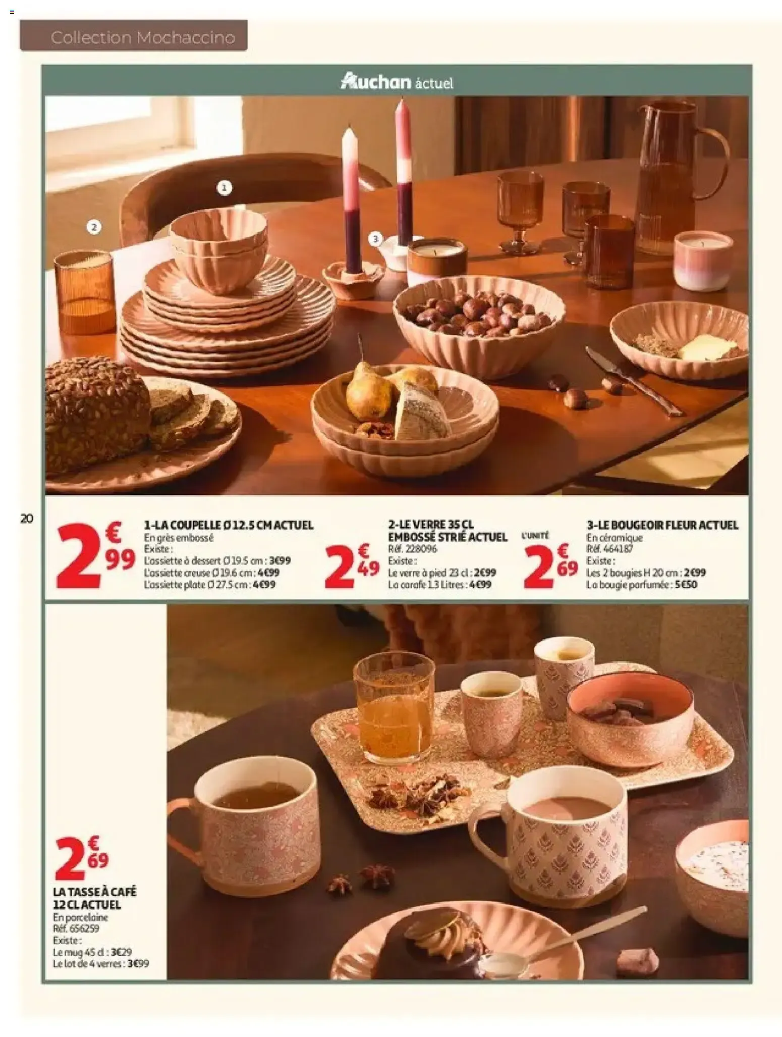 Auchan Inspiration déco à partir du 01/09/2026 - promo en ligne du 1 septembre au 1 novembre 2026 - Catalogue page 20