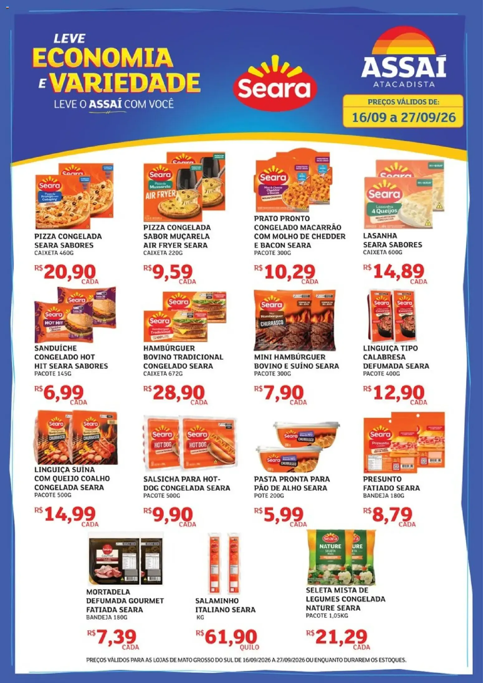 Encarte de Assaí Atacadista ofertas - MS de 16/09/2026 | Promoções Online 16 de setembro até 27 de setembro 2026 - Pagina 1