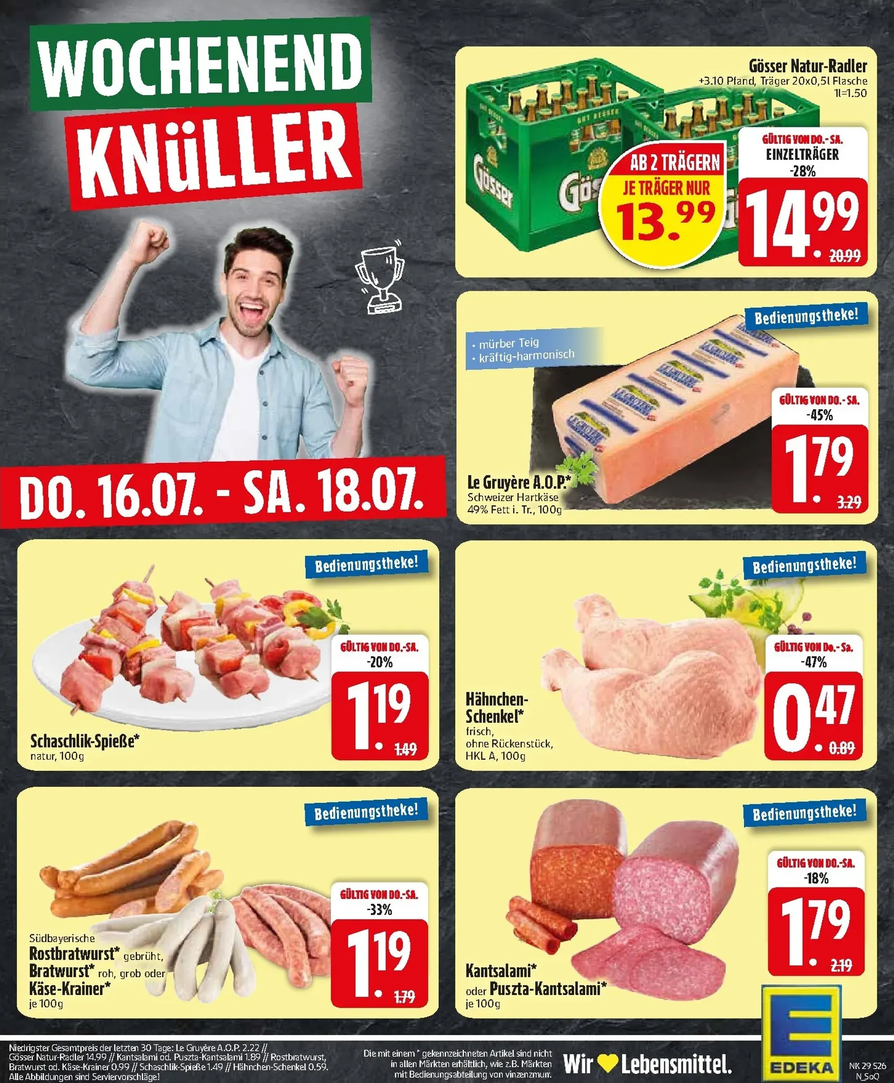 Edeka Prospekt – von Sonntag 12.07.2026 bis Samstag 18.07.2026 von 13. Juli bis 18. Juli 2026 - Prospekt seite 28