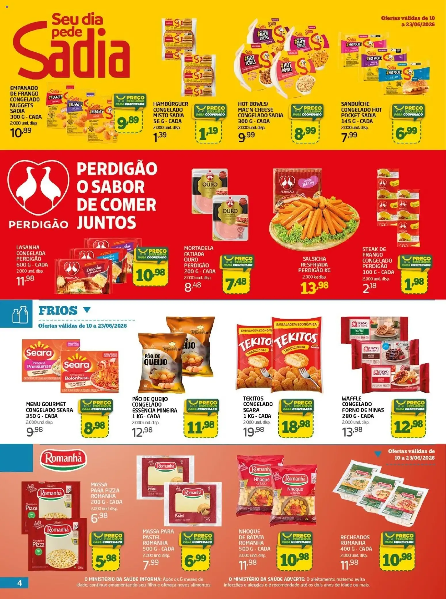 Encarte de Cooper Super Escalação de Ofertas 10 de junho até 23 de junho 2026 - Pagina 4