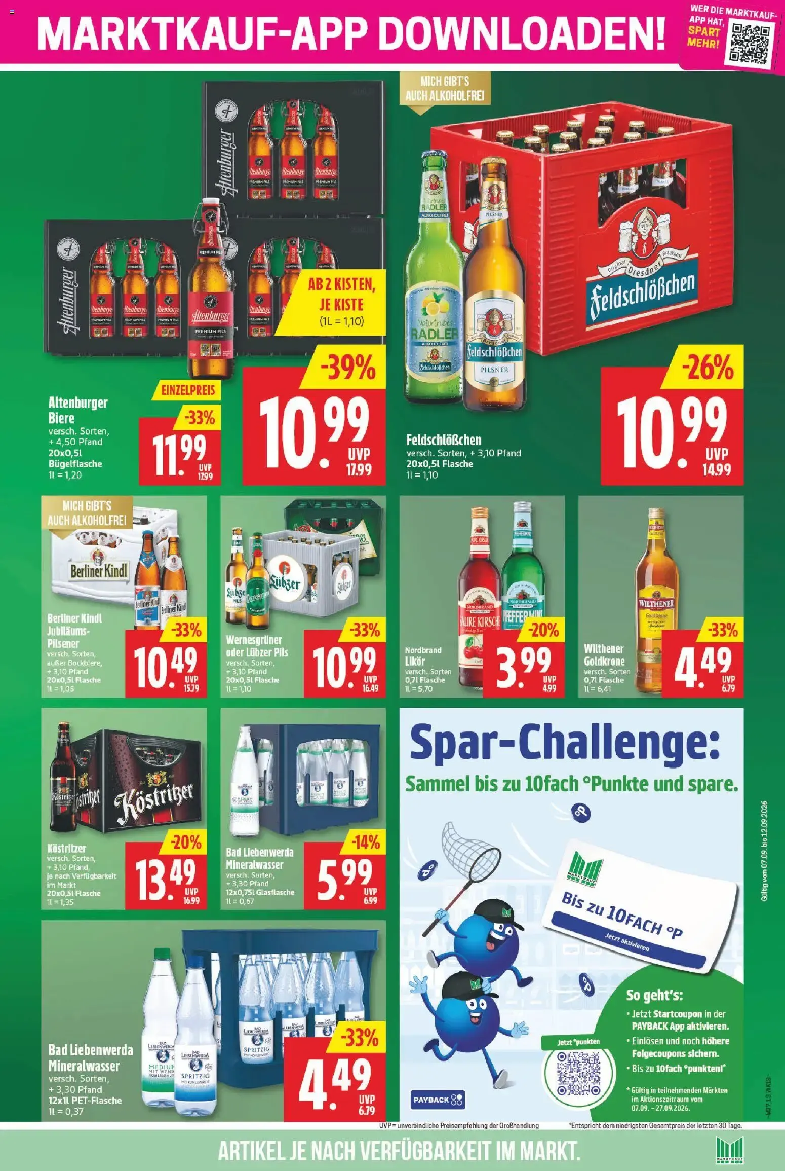 Marktkauf: Wir feiern, Sie sparen von 7. September bis 12. September 2026 - Prospekt seite 13