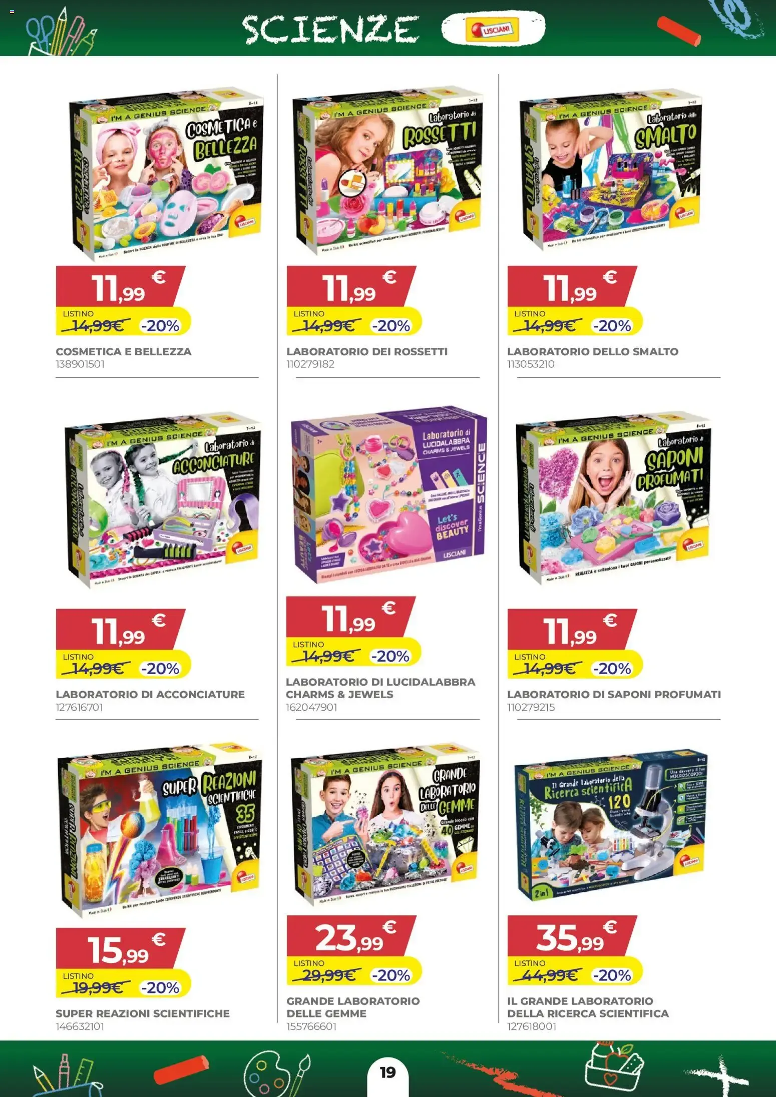 A SCUOLA di SCONTI - Toys Center da 27 agosto a 30 settembre di 2026 - Pagina del volantino 19
