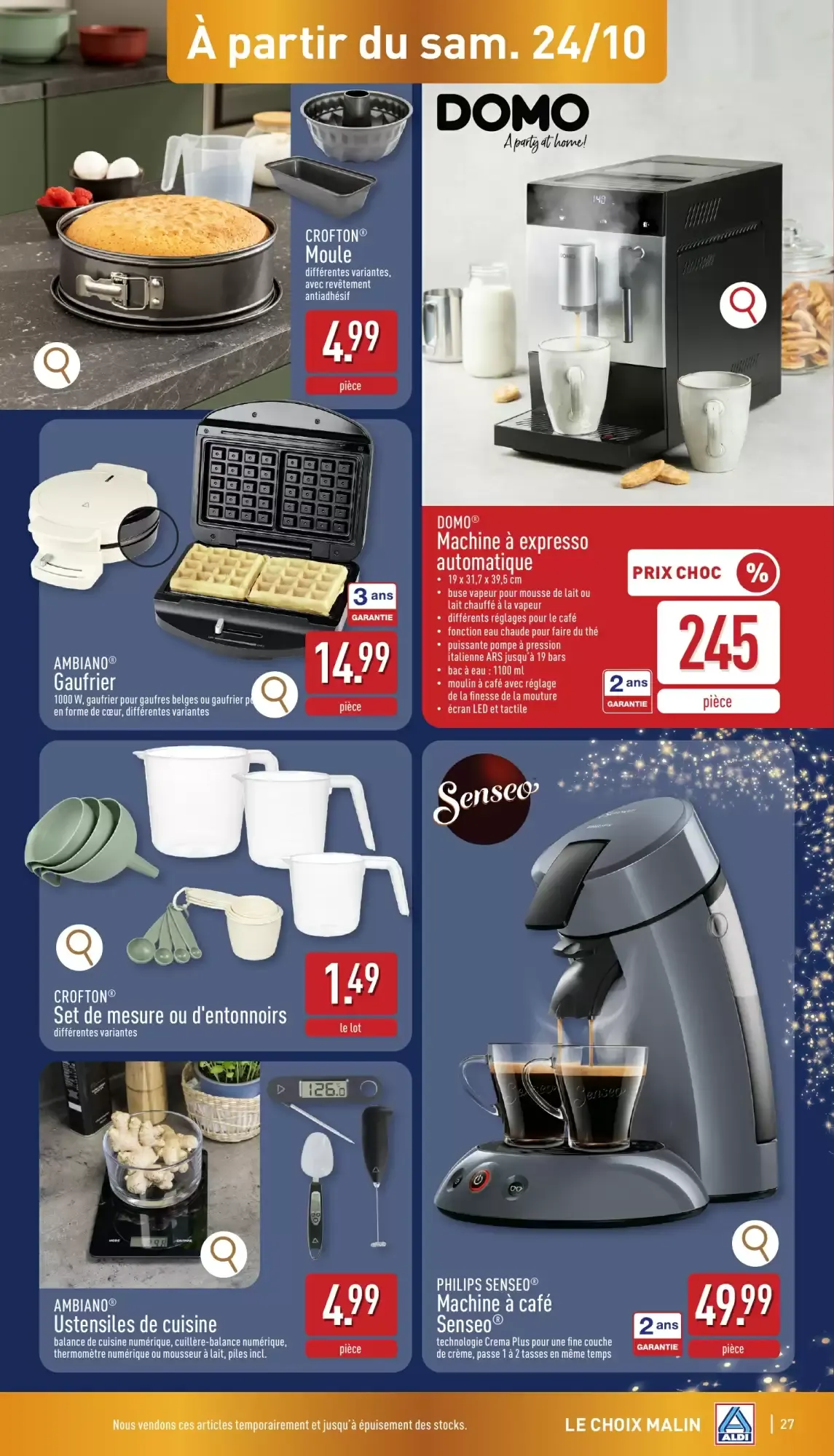 Dépliant ALDI du 19 au 24 Octobre van 19 oktober tot 24 oktober 2026 - folder pagina 27