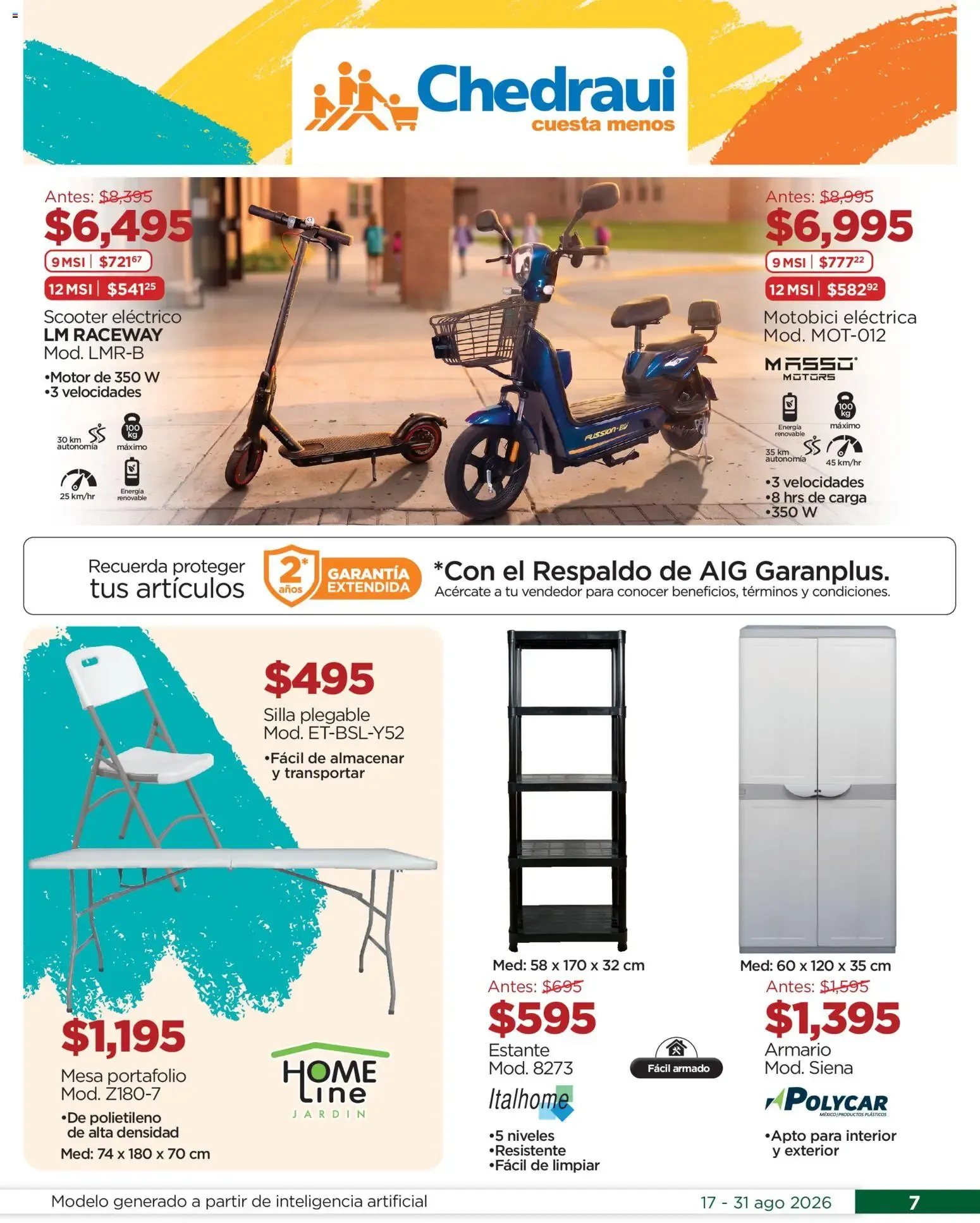 Catálogo de Chedraui - Estrena este Regreso a Clases 17 de agosto al 31 de agosto 2026 - Pagina 7