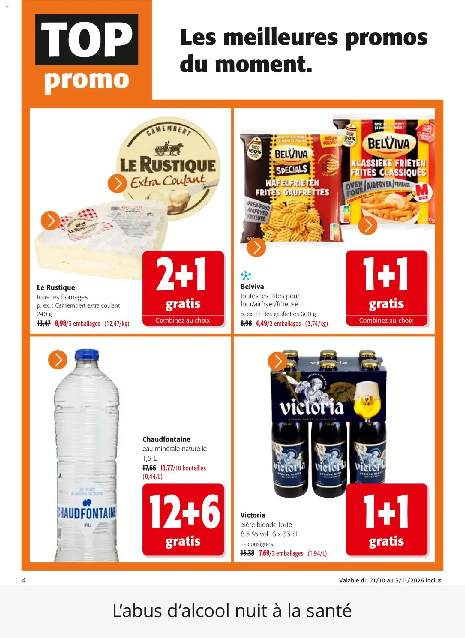 Colruyt catalogue à partir du 21/10/2026 - promo en ligne du 21 octobre au 3 novembre 2026 - Catalogue page 4